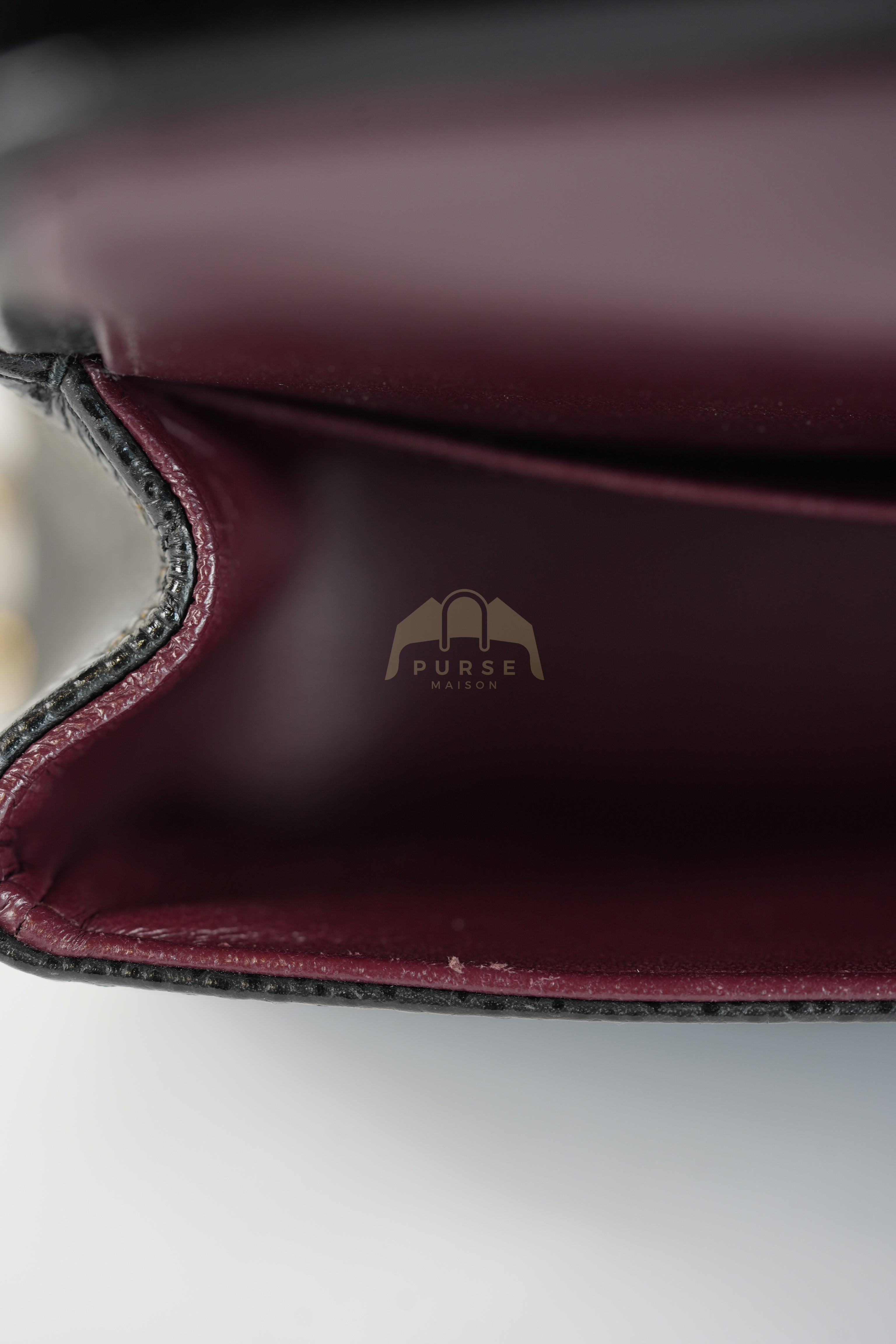 Classic Double Flap Medium in Black Quilted Caviar Leather and Gold Hardware Series 25 | Purse Maison Luxury Bags Shop