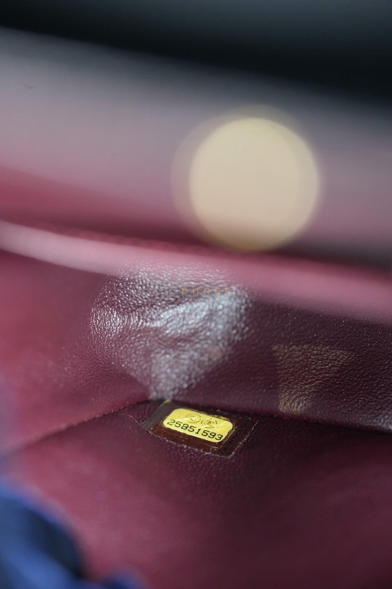 Classic Double Flap Medium in Black Quilted Caviar Leather and Gold Hardware Series 25 | Purse Maison Luxury Bags Shop