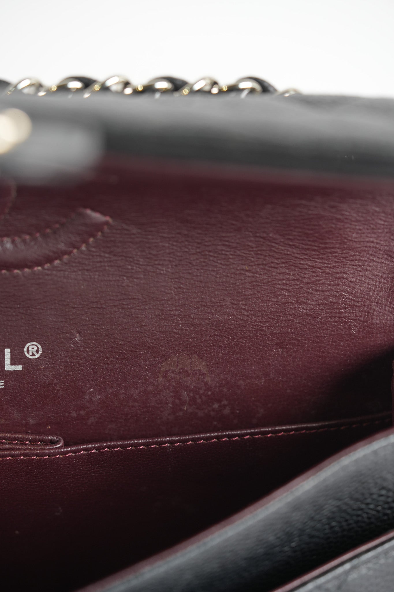 Classic Double Flap Medium in Black Quilted Caviar Leather and Silver Hardware Series 17 | Purse Maison Luxury Bags Shop