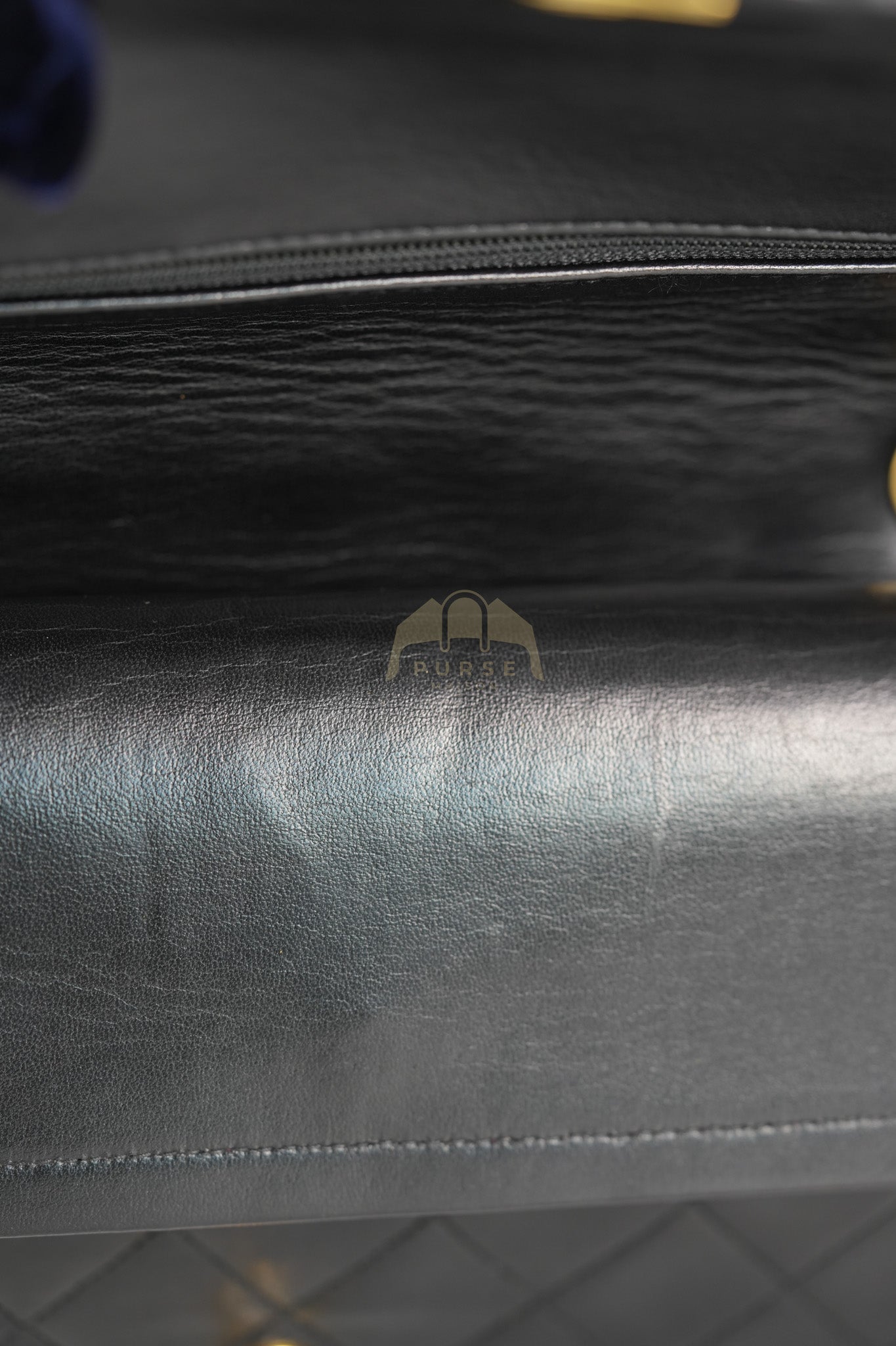 Classic Double Flap Medium Vintage in Lambskin Quilted Leather and Gold Hardware Series 1 | Purse Maison Luxury Bags Shop