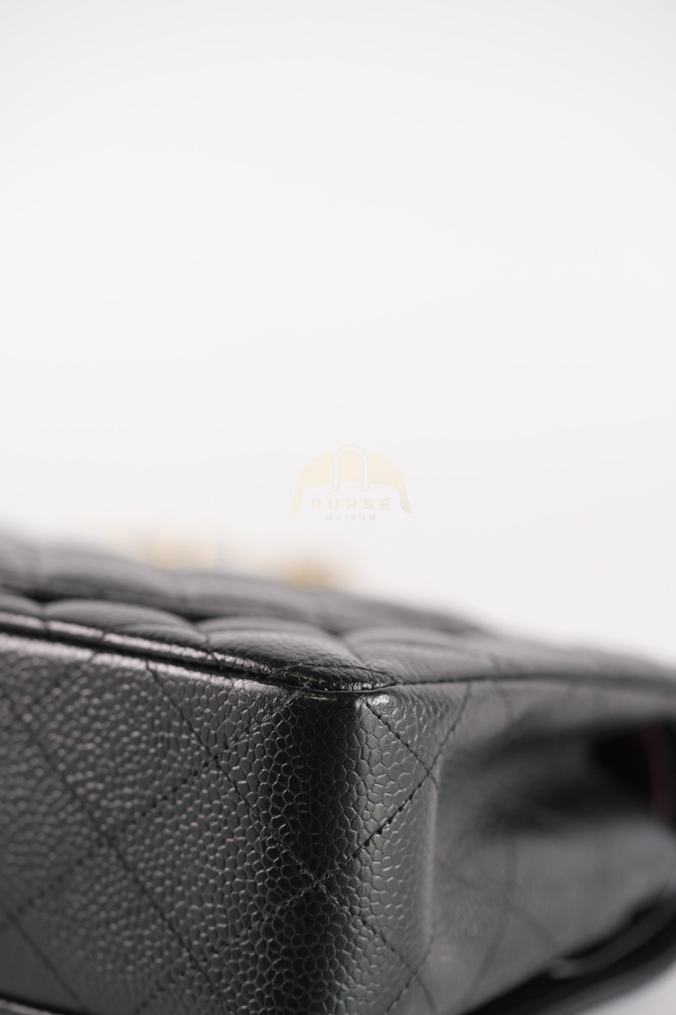 Classic Double Flap Small in Black Caviar Leather & Gold Hardware Series 29 | Purse Maison Luxury Bags Shop