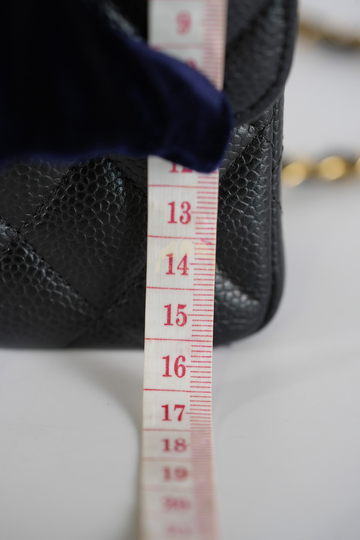 Classic Double Flap Small in Black Caviar Leather & Gold Hardware Series 29 | Purse Maison Luxury Bags Shop