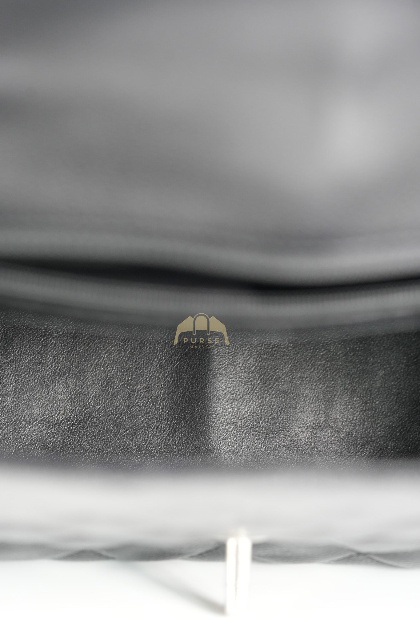 Classic Single Flap Jumbo in Black Caviar Leather and Silver Hardware (Series 9) | Purse Maison Luxury Bags Shop