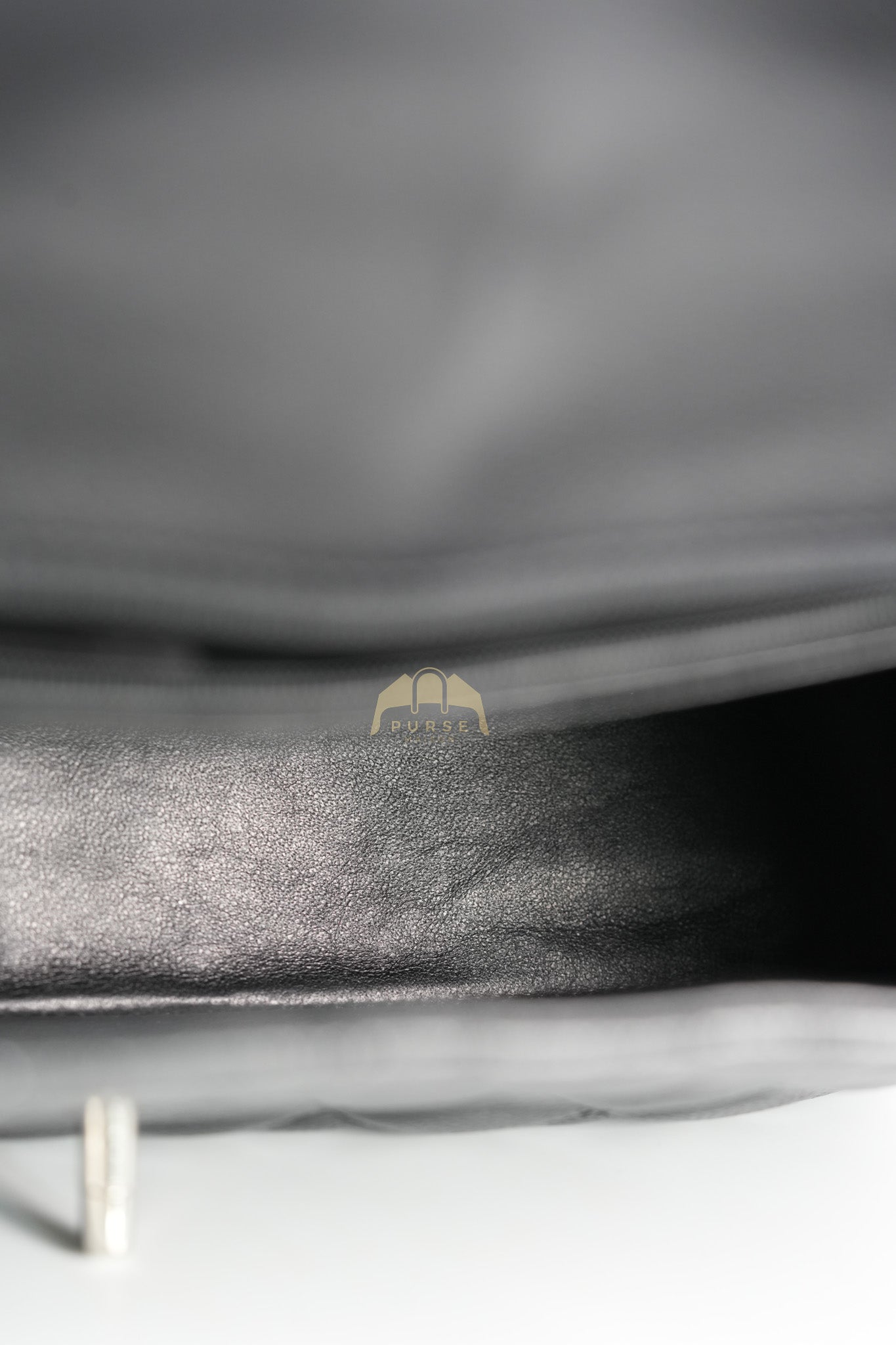 Classic Single Flap Jumbo in Black Caviar Leather and Silver Hardware (Series 9) | Purse Maison Luxury Bags Shop