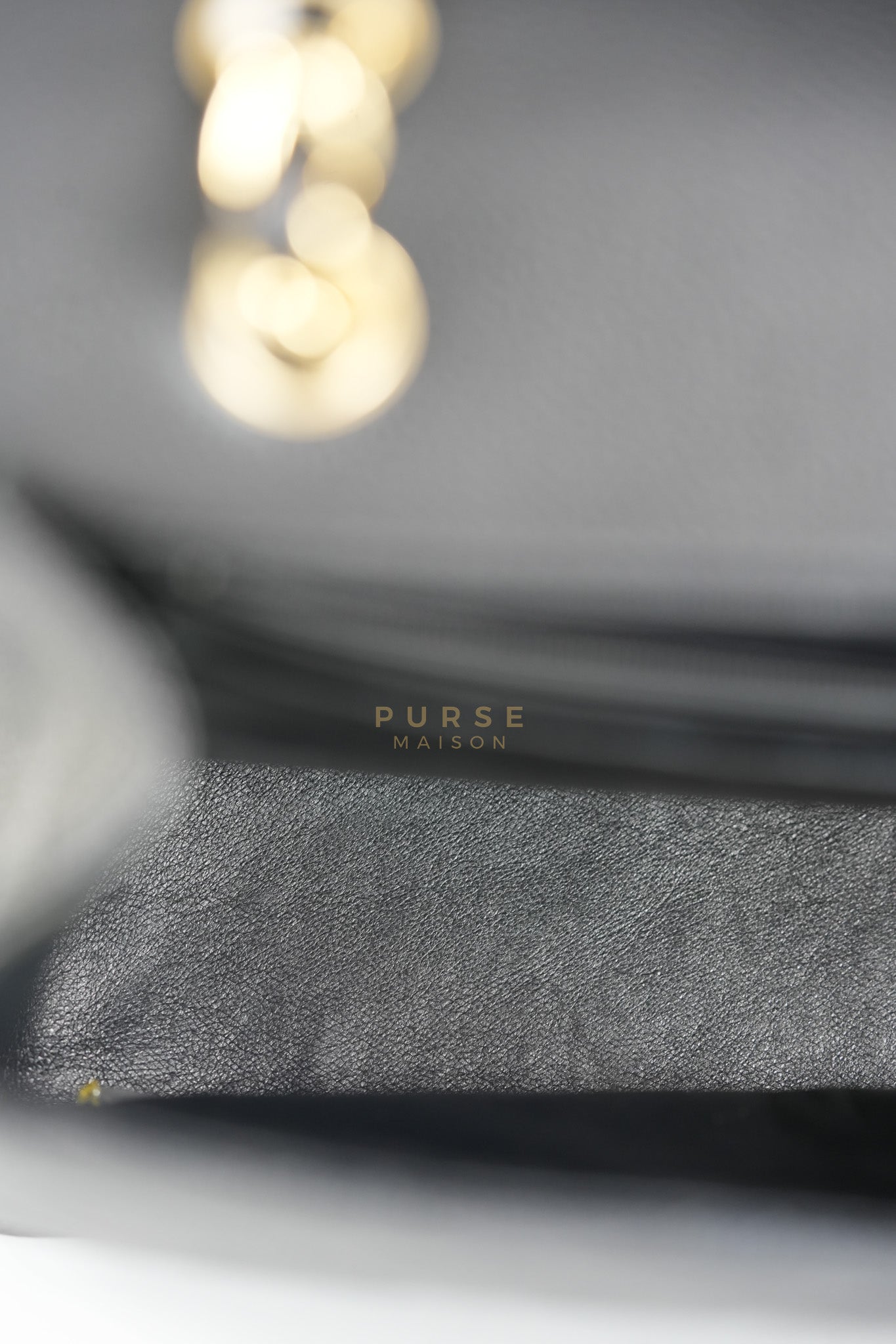 Classic Single Flap Maxi in Black Caviar Leather Gold Hardware (Series 13) | Purse Maison Luxury Bags Shop