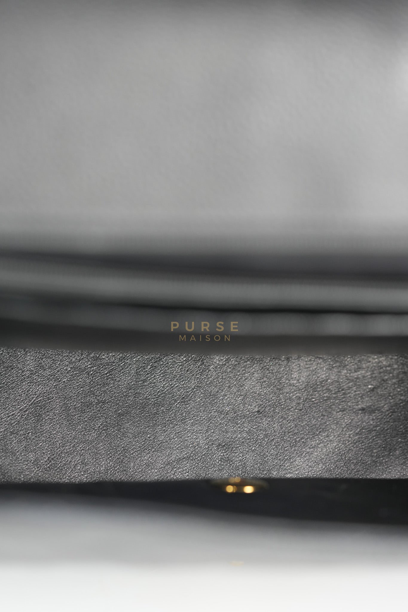 Classic Single Flap Maxi in Black Caviar Leather Gold Hardware (Series 13) | Purse Maison Luxury Bags Shop