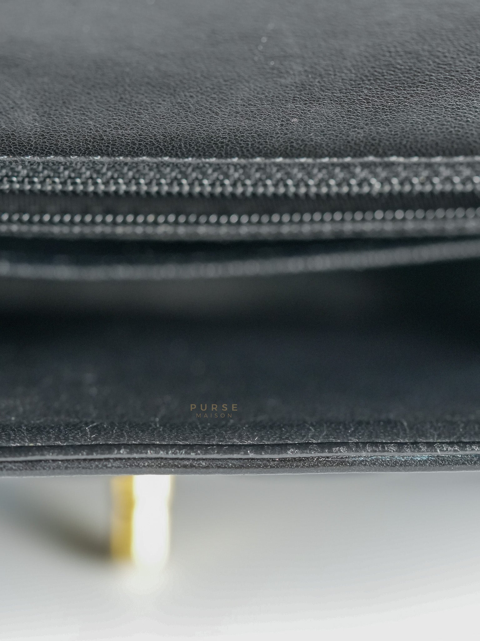 Classic Single Flap Medium Lambskin Leather and Gold Hardware Series 18 | Purse Maison Luxury Bags Shop