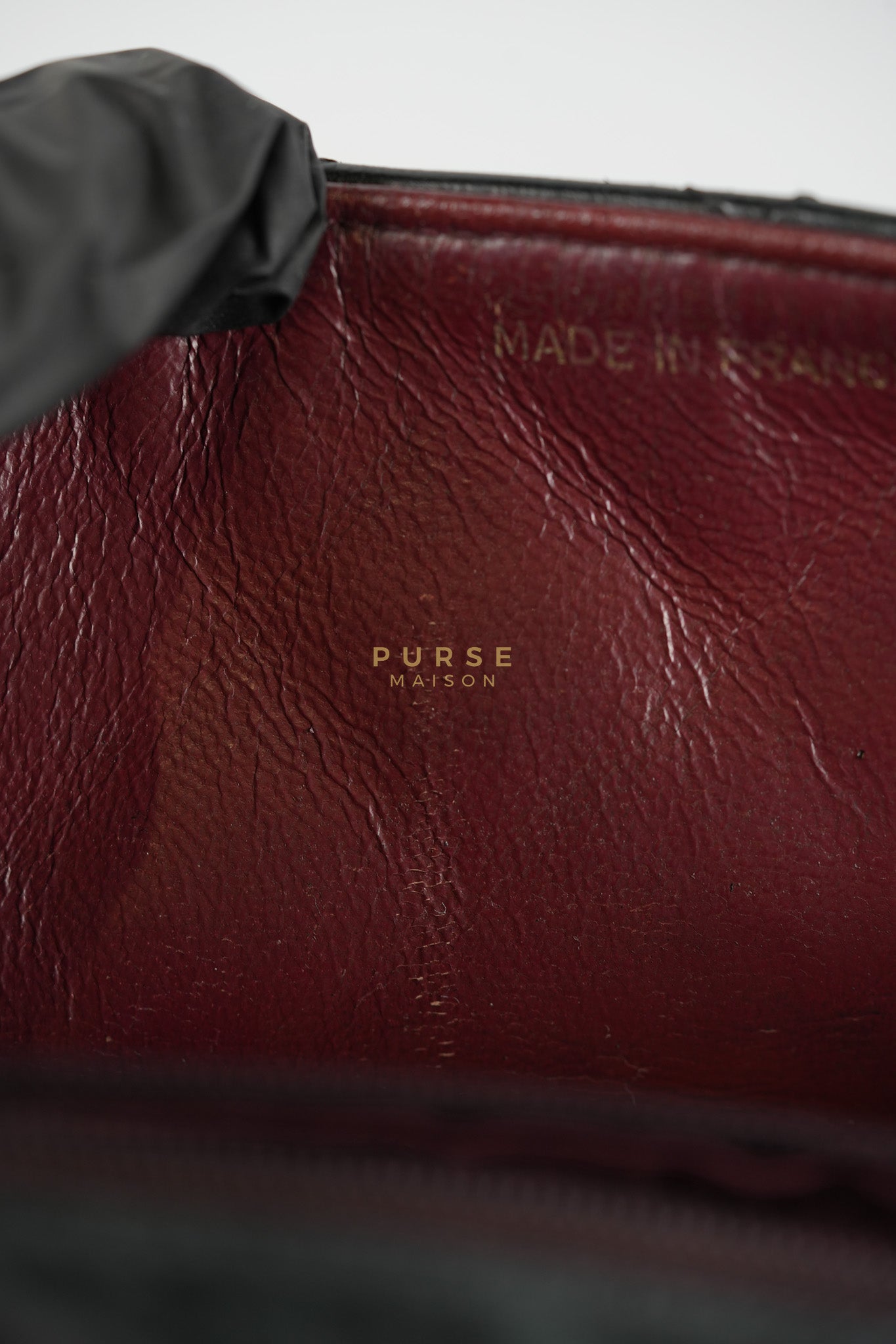 Classic Square Flap Bag in Black Quilted Lambskin Leather and 24k Gold Hardware Series 1 | Purse Maison Luxury Bags Shop