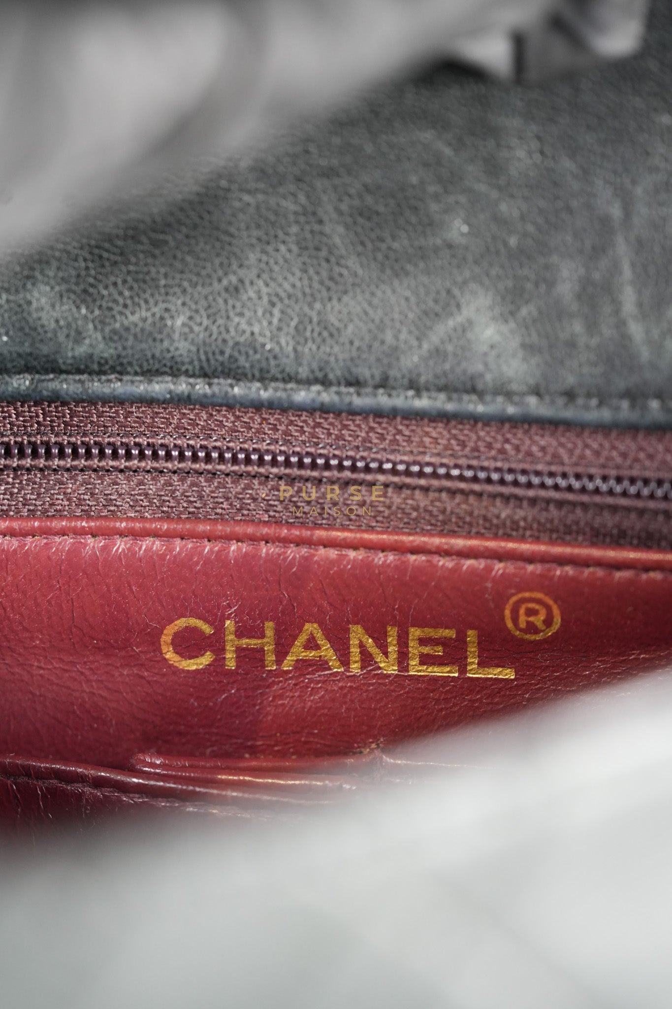 Classic Square Flap Bag in Black Quilted Lambskin Leather and 24k Gold Hardware Series 1 | Purse Maison Luxury Bags Shop