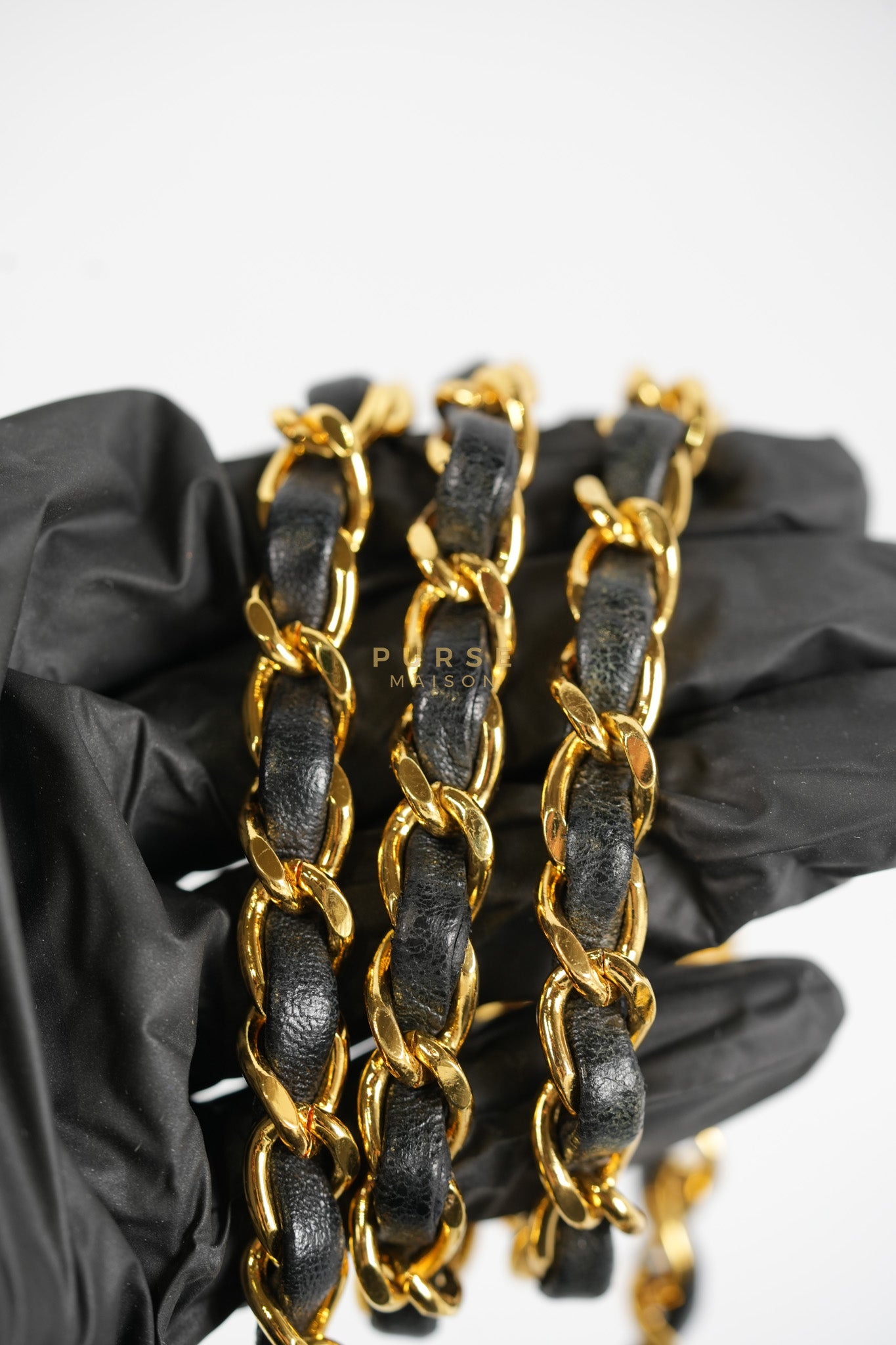 Classic Square Flap Bag in Black Quilted Lambskin Leather and 24k Gold Hardware Series 1 | Purse Maison Luxury Bags Shop