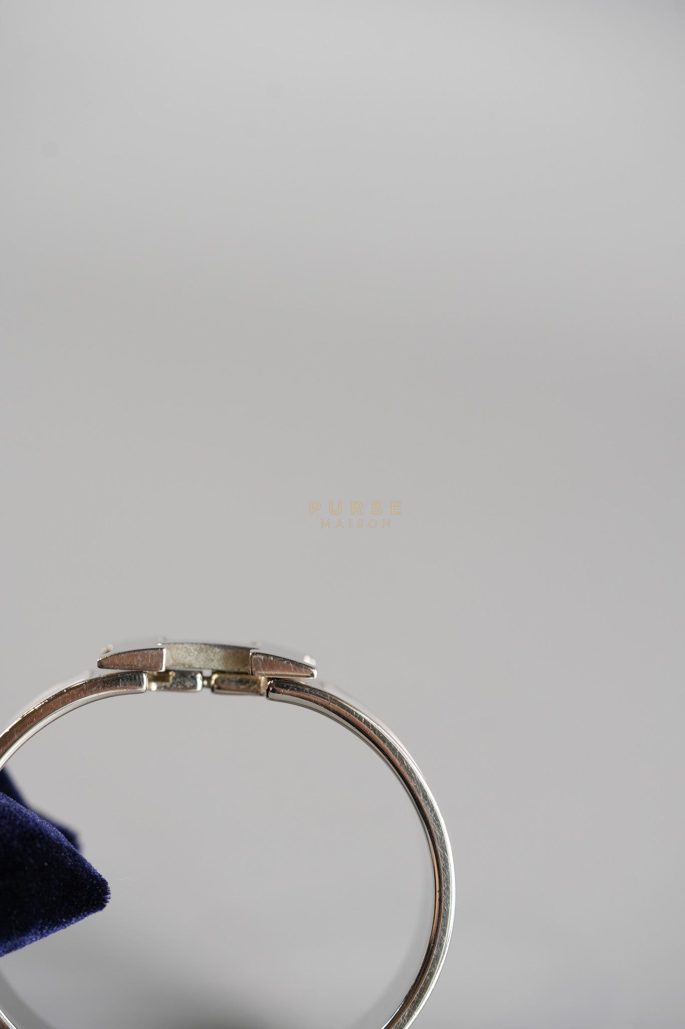 Clic Clac H Bangle PM White | Purse Maison Luxury Bags Shop