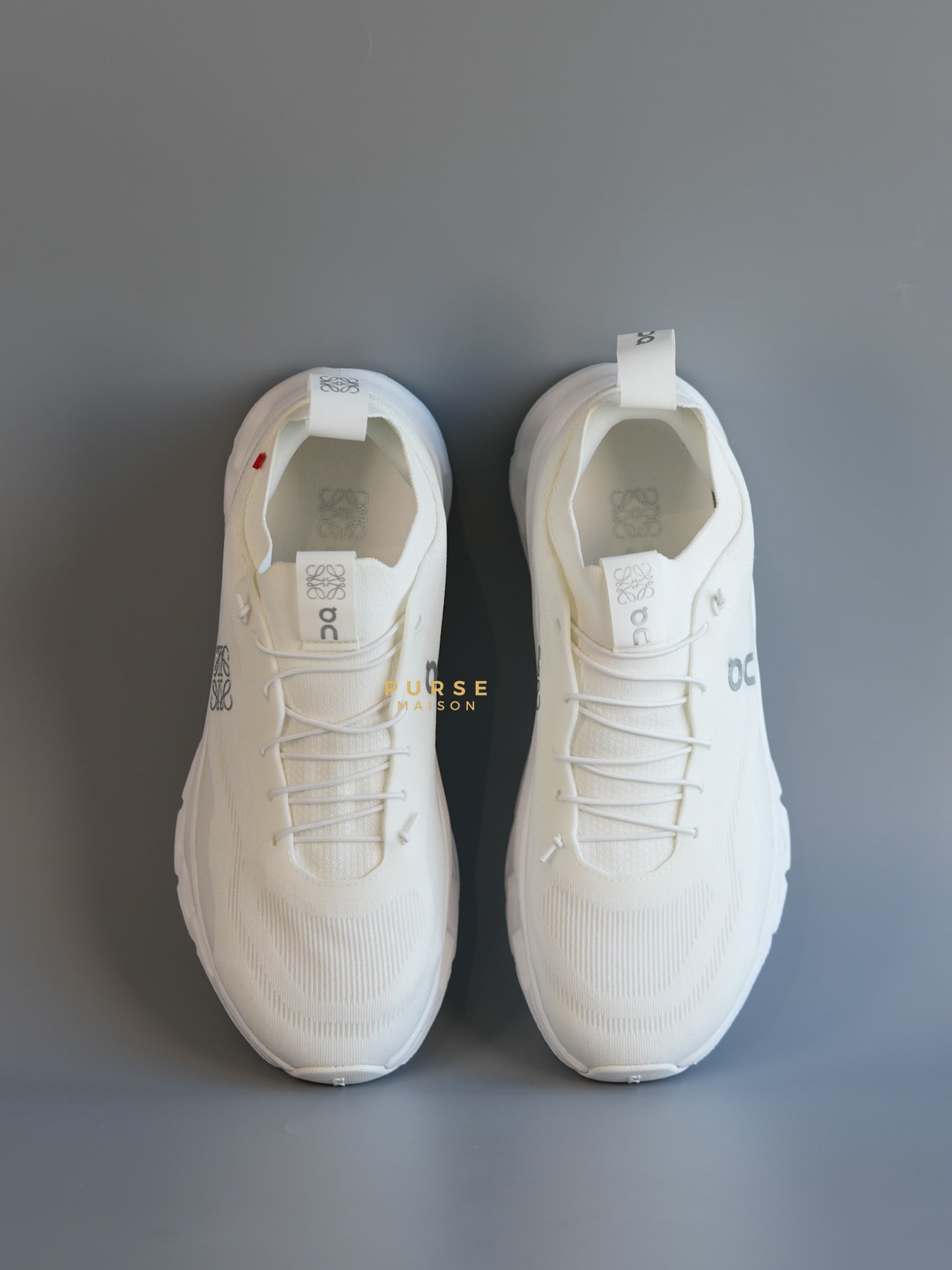 Cloudtilt All White Sneakers Size 42 EU (26cm) | Purse Maison Luxury Bags Shop