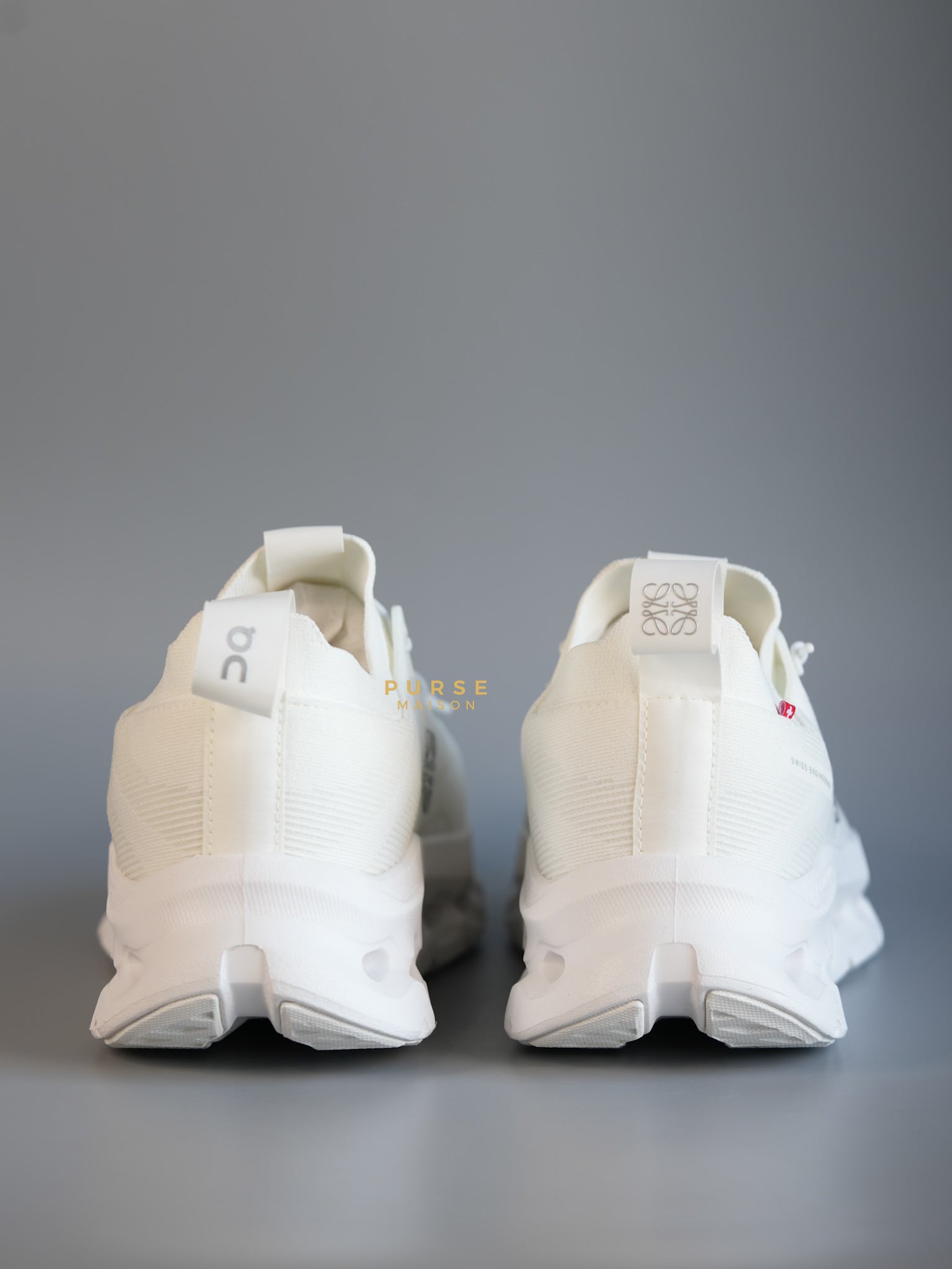 Cloudtilt All White Sneakers Size 42 EU (26cm) | Purse Maison Luxury Bags Shop