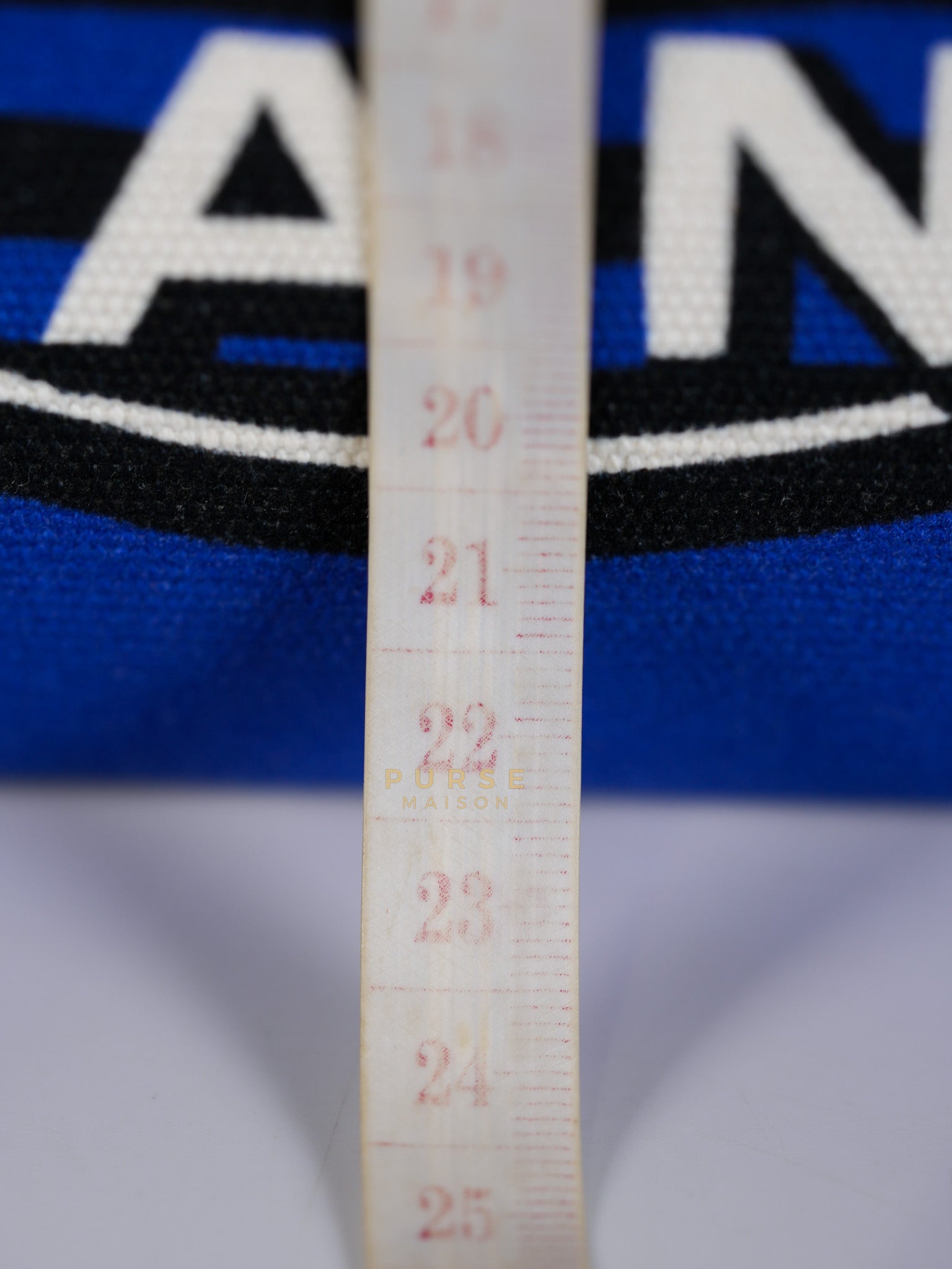 Coco Cruise O-Case Zip Pouch in Dark Blue Ruthenium Hardware Series 26 | Purse Maison Luxury Bags Shop