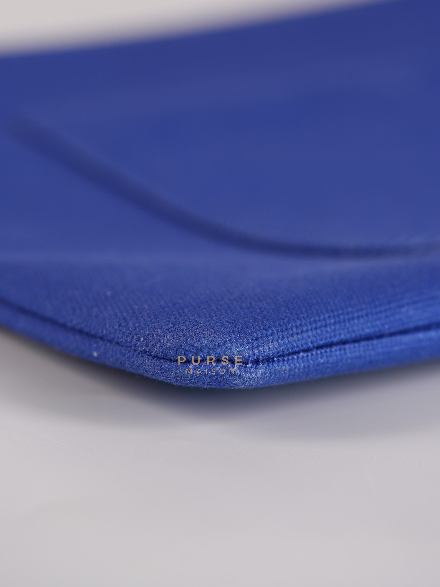 Coco Cruise O-Case Zip Pouch in Dark Blue Ruthenium Hardware Series 26 | Purse Maison Luxury Bags Shop