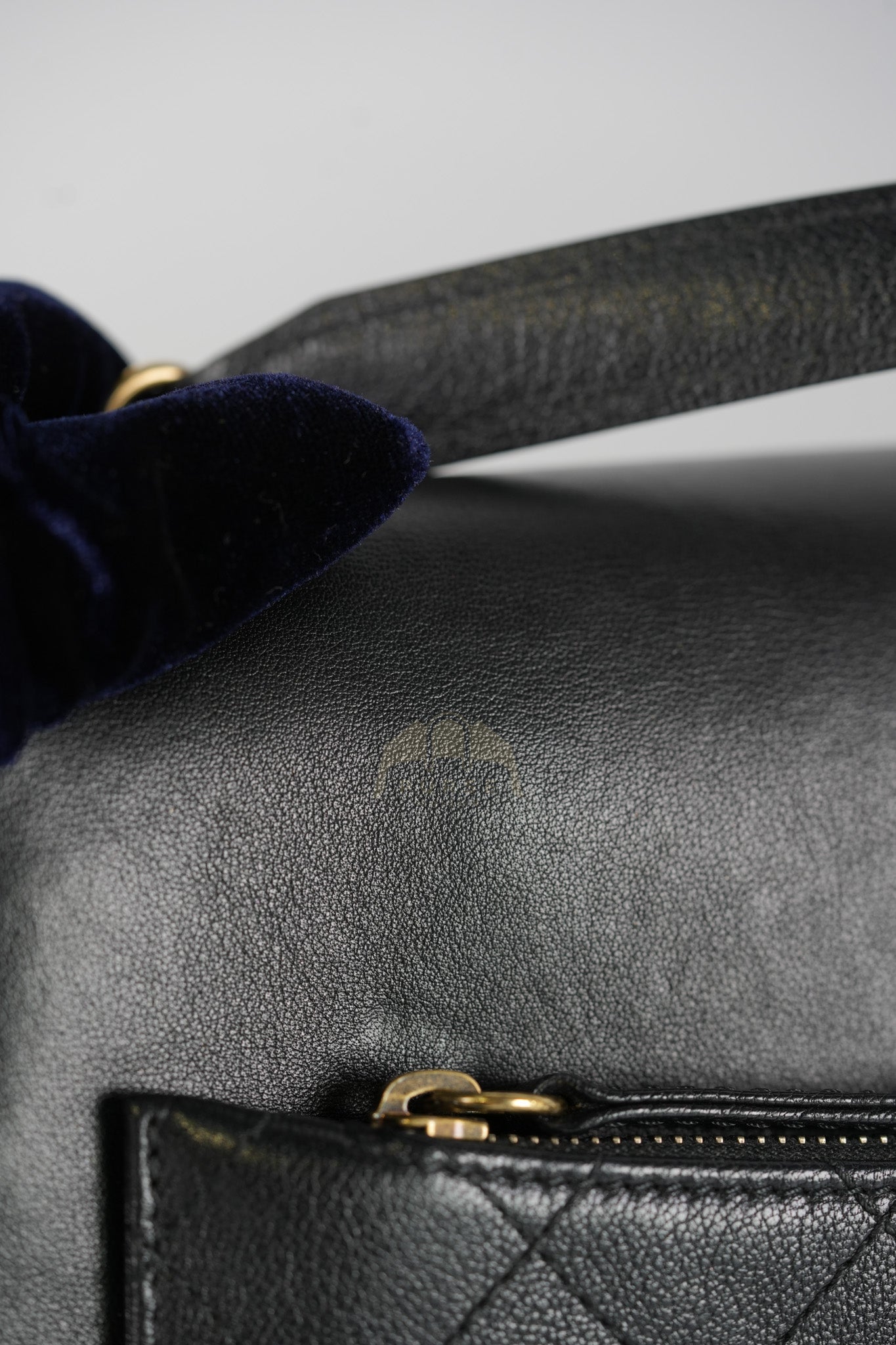 Coco Curve Flap Bag Medium in Black Calfskin Leather & Aged Gold Hardware Series 24 | Purse Maison Luxury Bags Shop