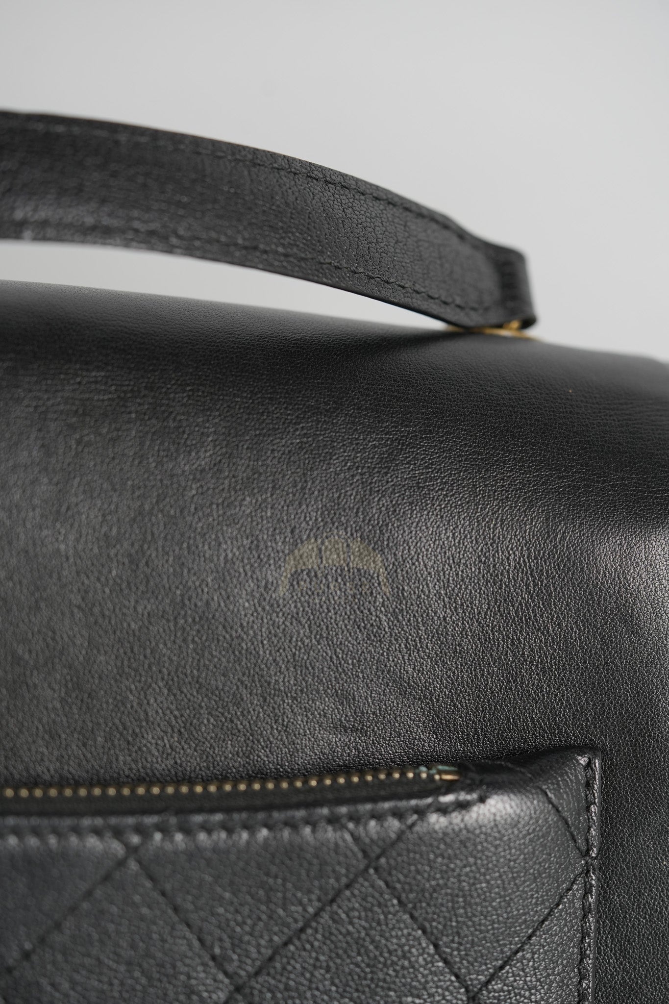 Coco Curve Flap Bag Medium in Black Calfskin Leather & Aged Gold Hardware Series 24 | Purse Maison Luxury Bags Shop