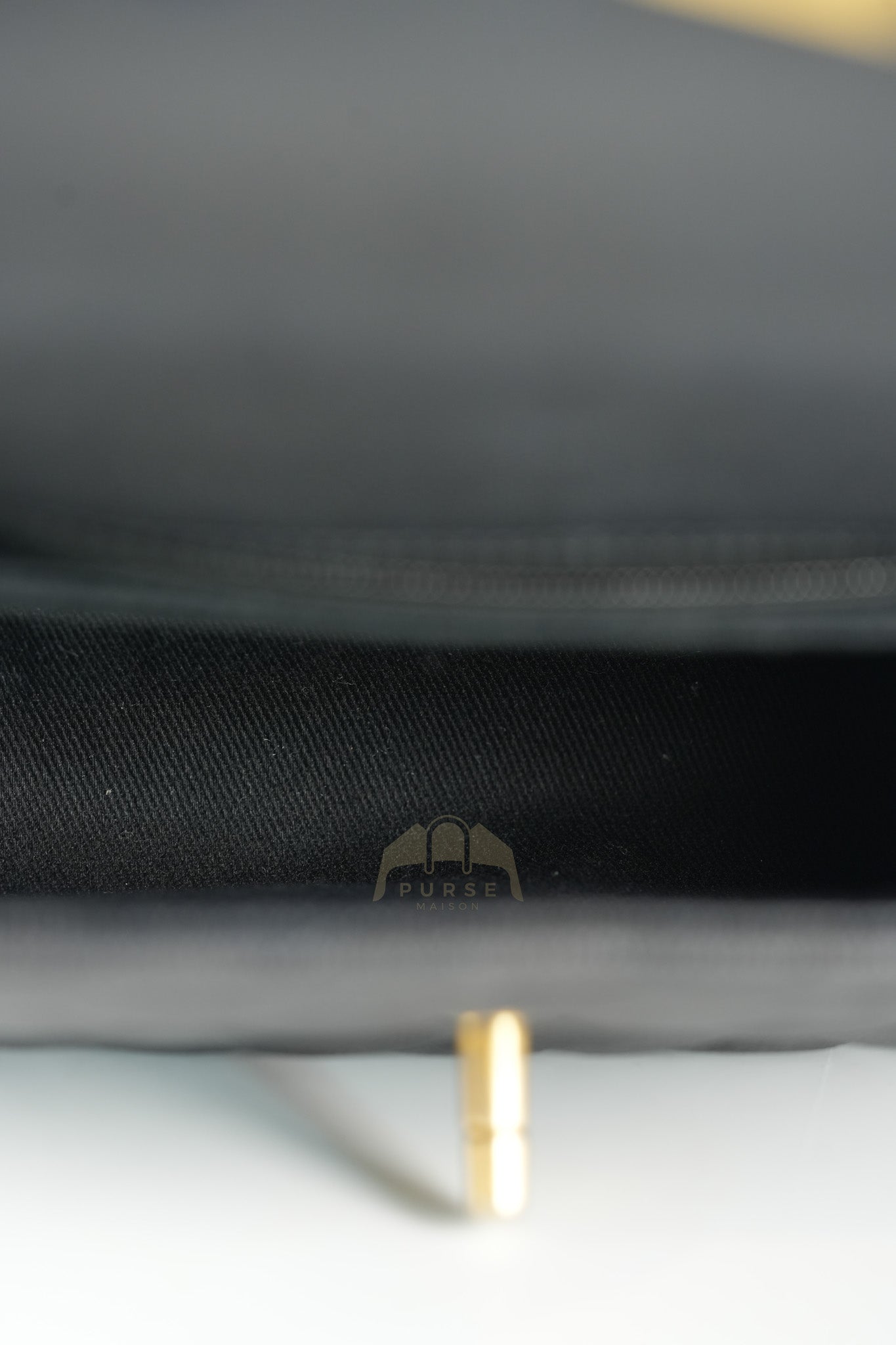 Coco Handle Small Black in Quilted Caviar Leather Lizard Top Handle and Aged Gold Hardware Series 29 | Purse Maison Luxury Bags Shop