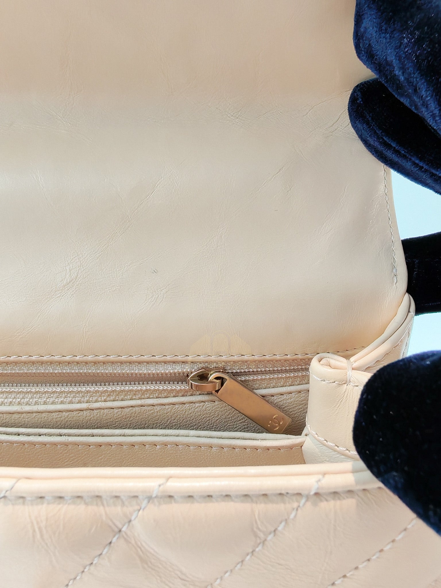 Coco Handle Small in Beige Lizard Embossed Handle & Aged Gold Hardware(Series 25) | Purse Maison Luxury Bags Shop