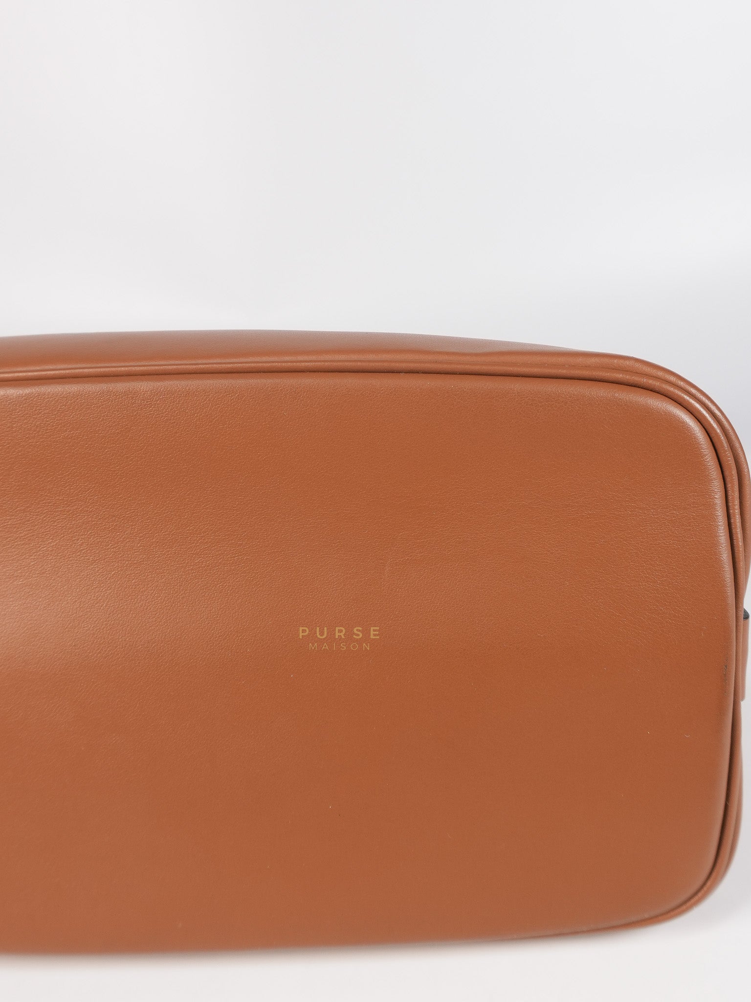 Cognac Borsa A Mano in Pelle Vitello Intreccio Shoulder Bag | Purse Maison Luxury Bags Shop