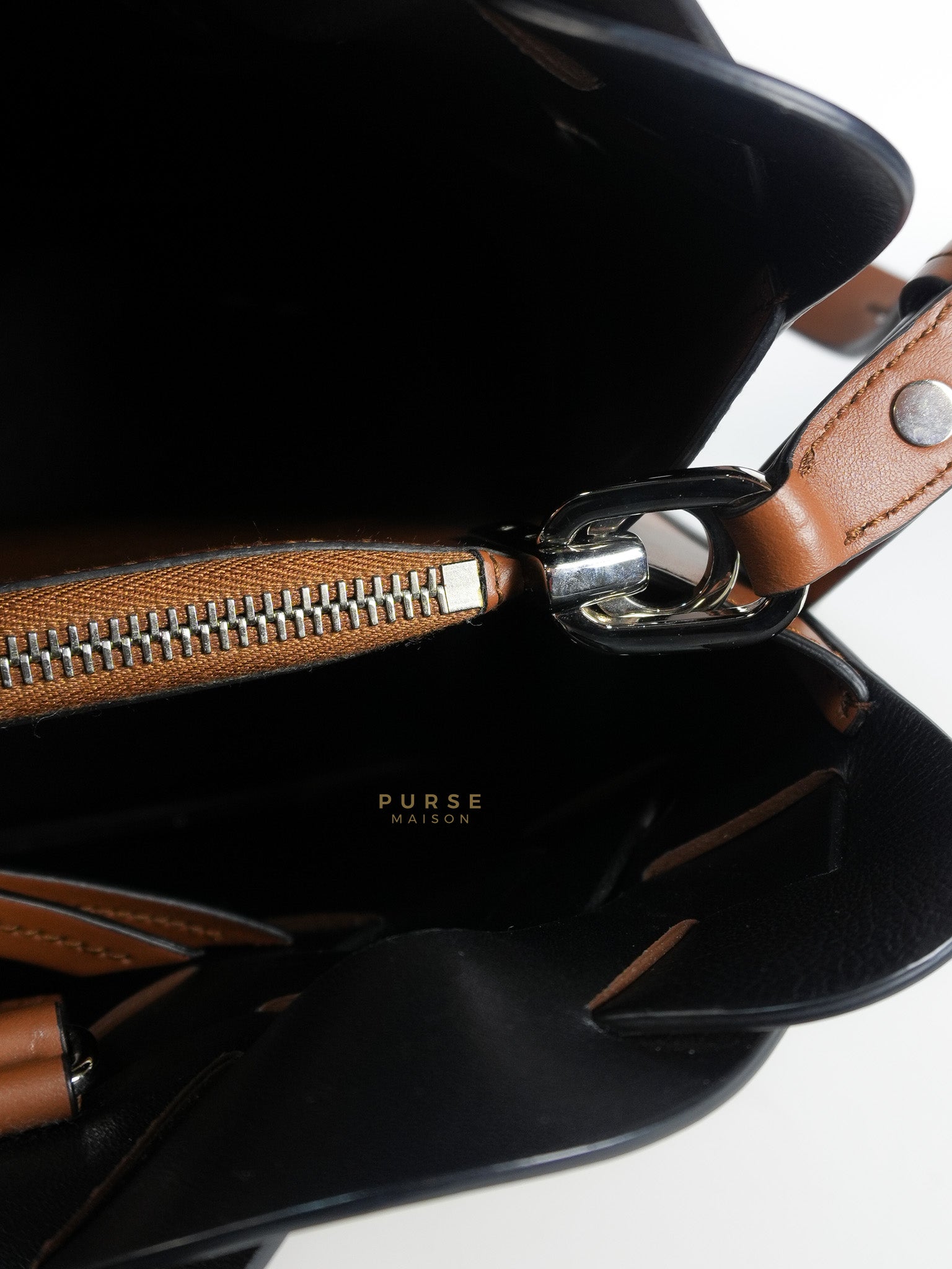 Cognac Borsa A Mano in Pelle Vitello Intreccio Shoulder Bag | Purse Maison Luxury Bags Shop