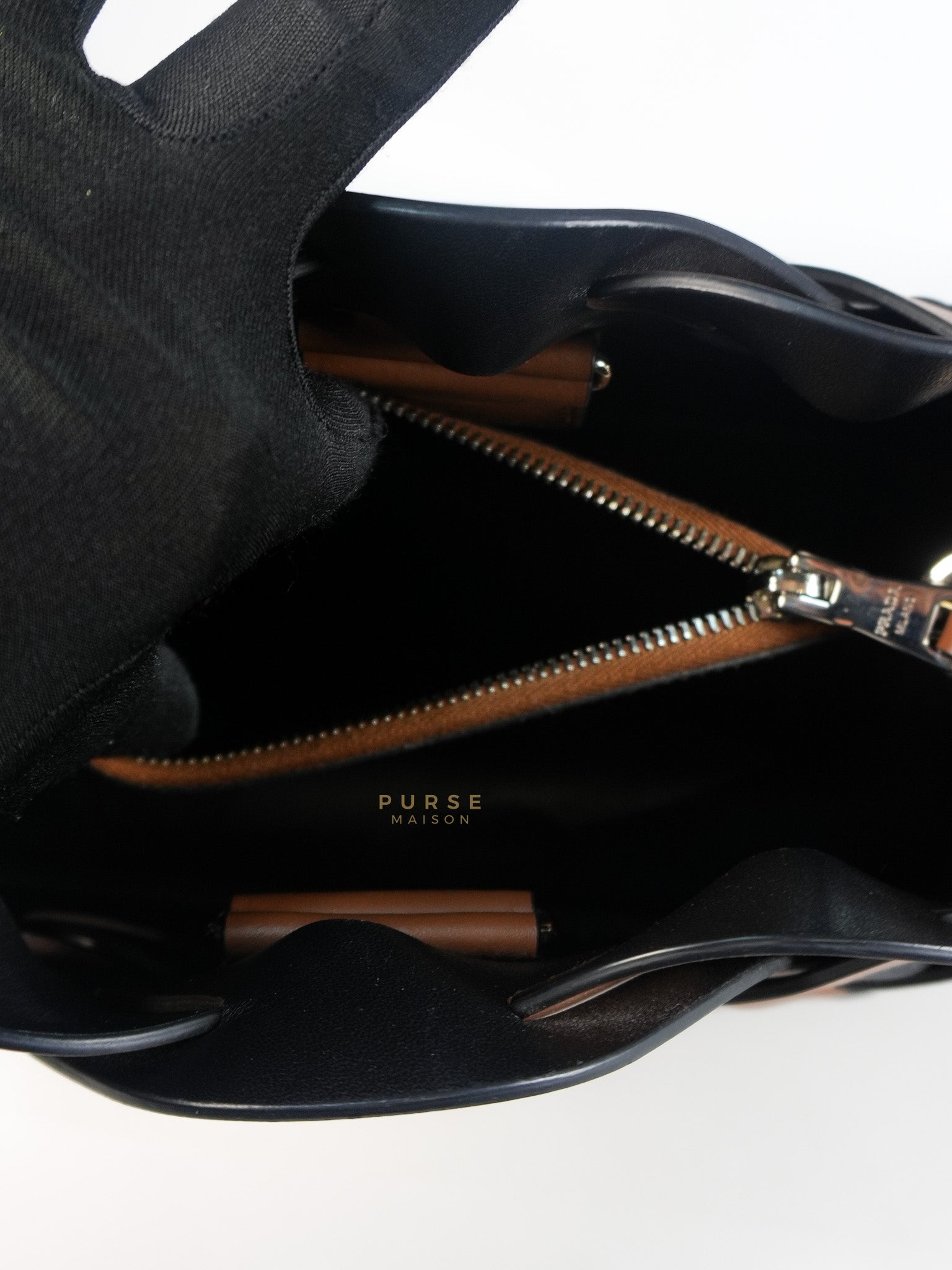 Cognac Borsa A Mano in Pelle Vitello Intreccio Shoulder Bag | Purse Maison Luxury Bags Shop