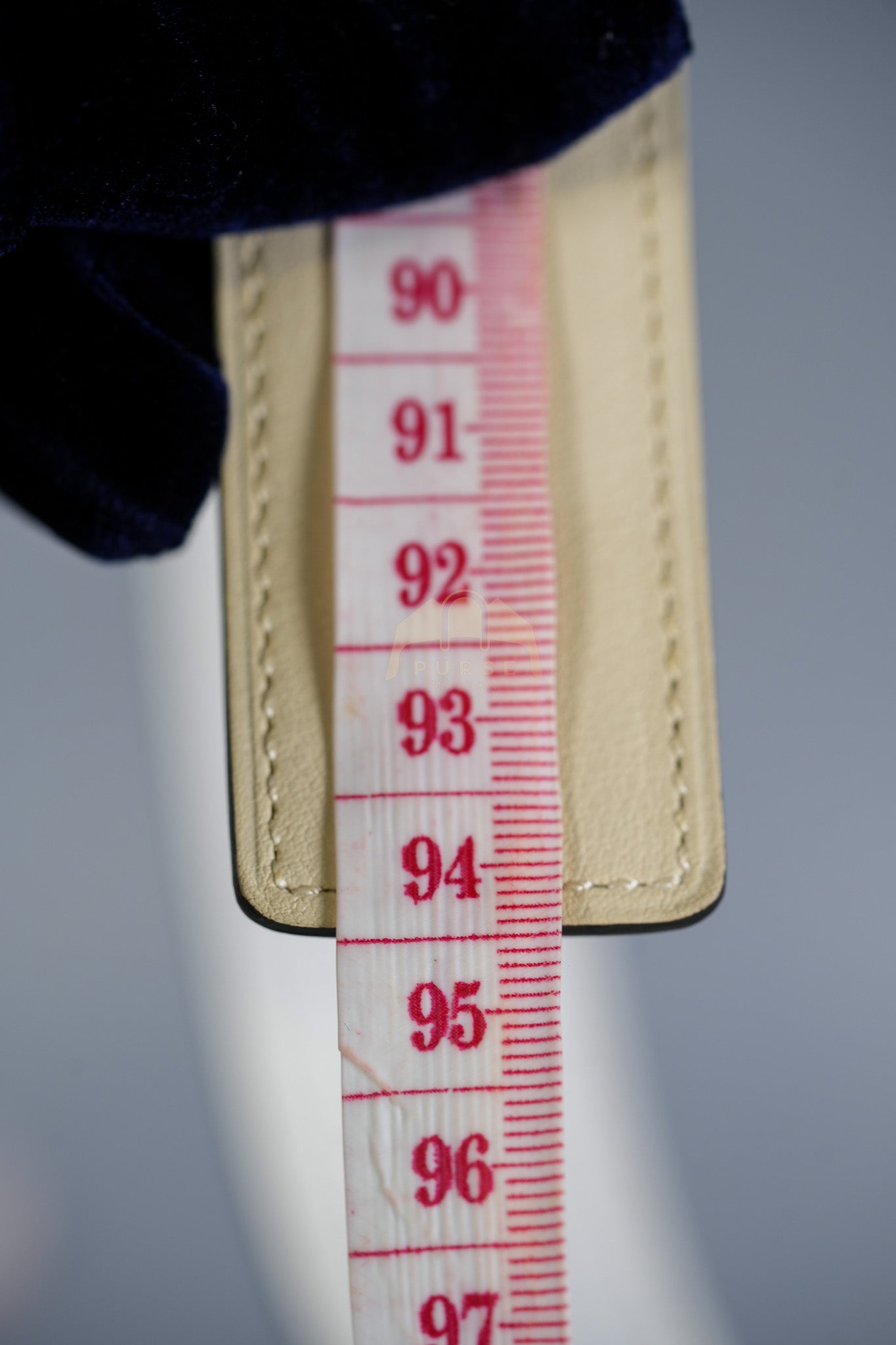 Collier de Chien CDC Belt Two-tone Epsom/Swift Gold Hardware Stamp Square R (2014) Size 80 | Purse Maison Luxury Bags Shop