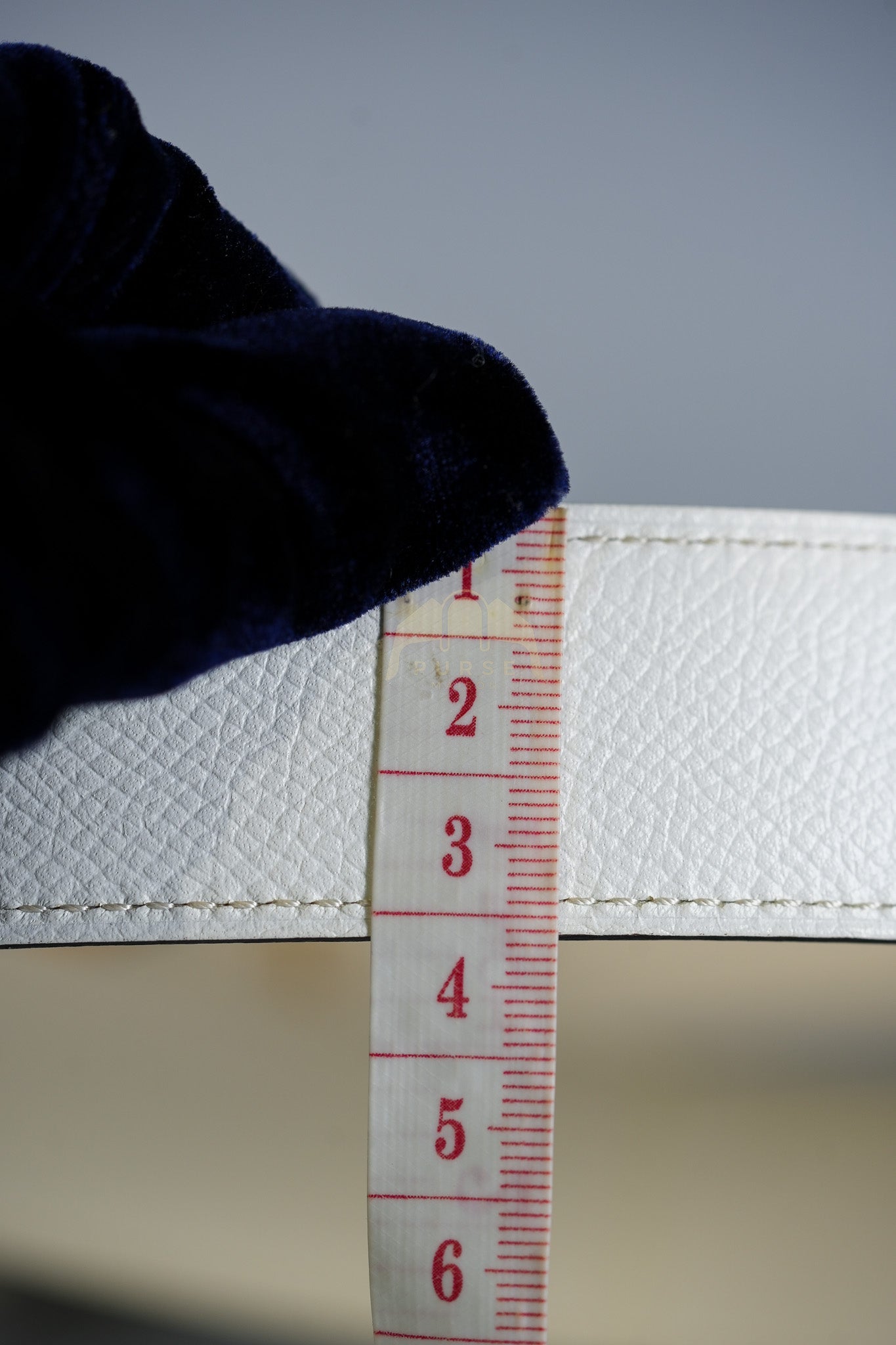 Collier de Chien CDC Belt Two-tone Epsom/Swift Gold Hardware Stamp Square R (2014) Size 80 | Purse Maison Luxury Bags Shop