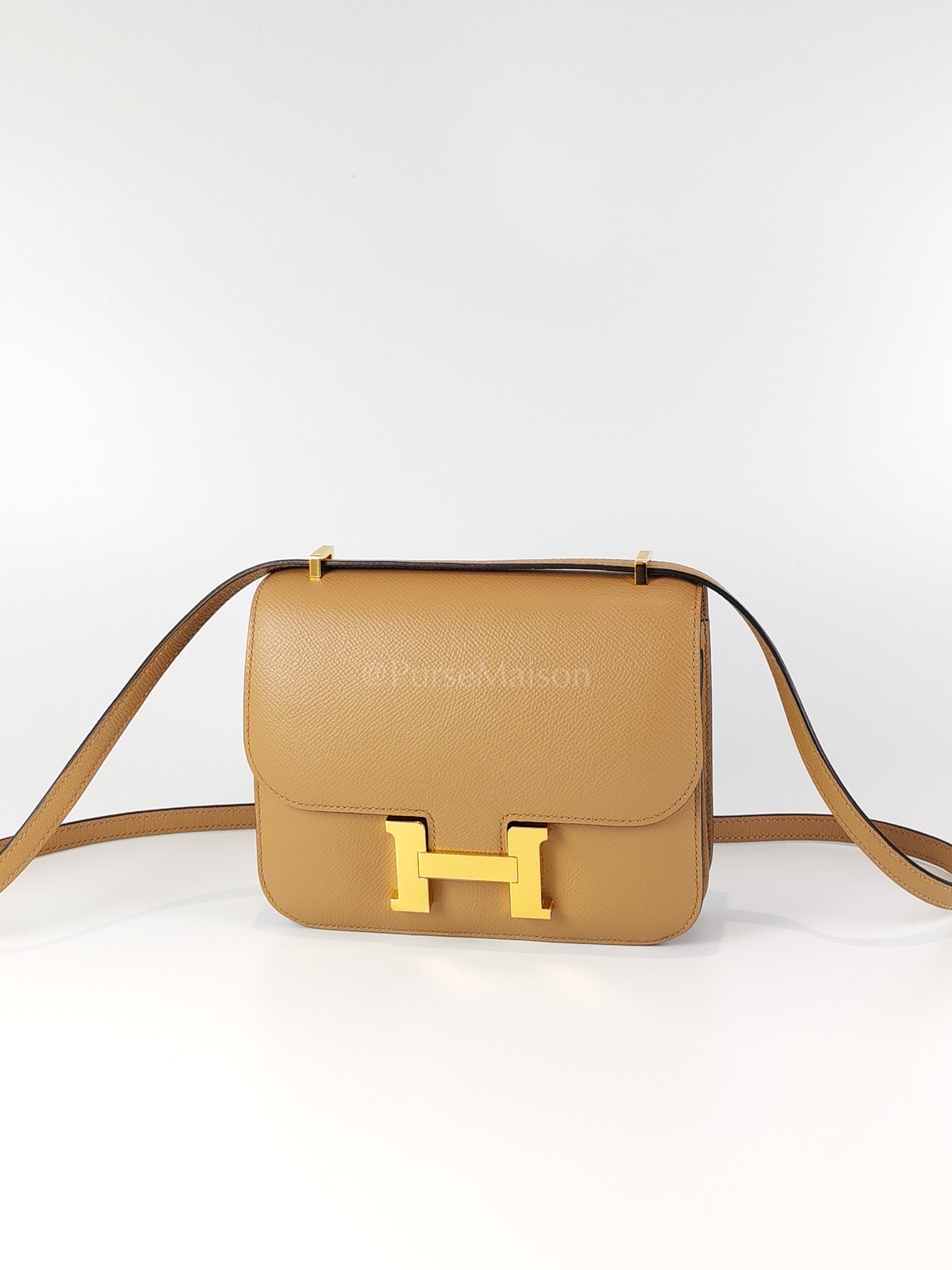 Constance 18 Chai in Epsom Leather and Gold Hardware Stamp Z (2021) | Purse Maison Luxury Bags Shop