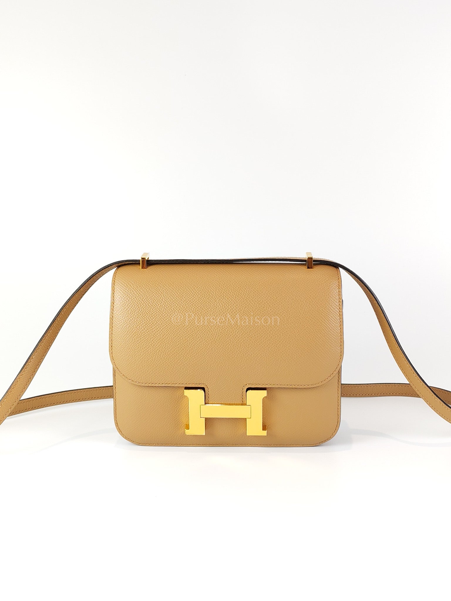 Constance 18 Chai in Epsom Leather and Gold Hardware Stamp Z (2021) | Purse Maison Luxury Bags Shop
