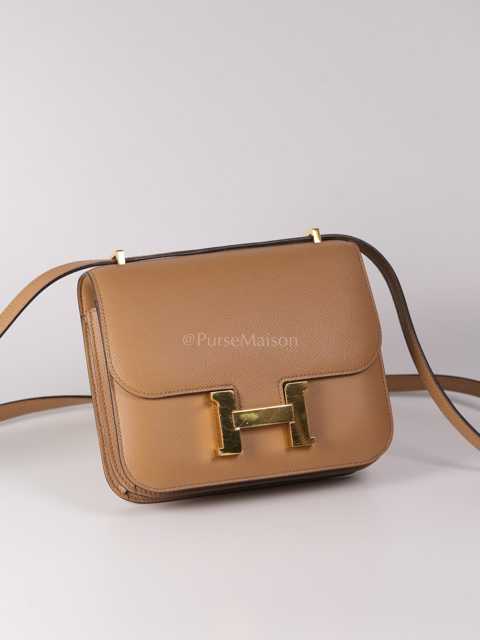 Constance 18 Chai in Epsom Leather and Gold Hardware Stamp Z (2021) | Purse Maison Luxury Bags Shop