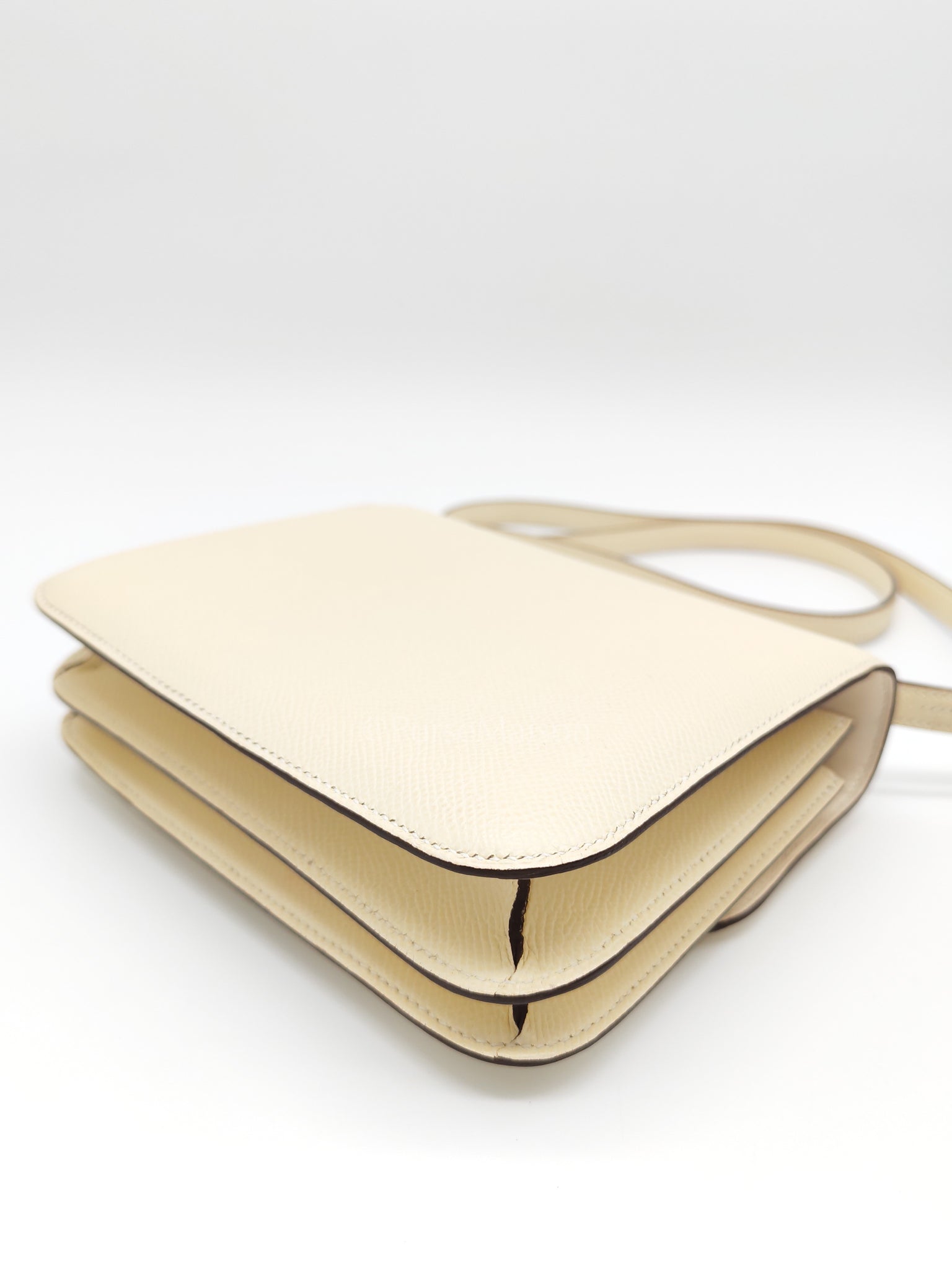 Constance 18 Nata Epsom Leather in Permabrass Hardware Stamp B(2023) | Purse Maison Luxury Bags Shop