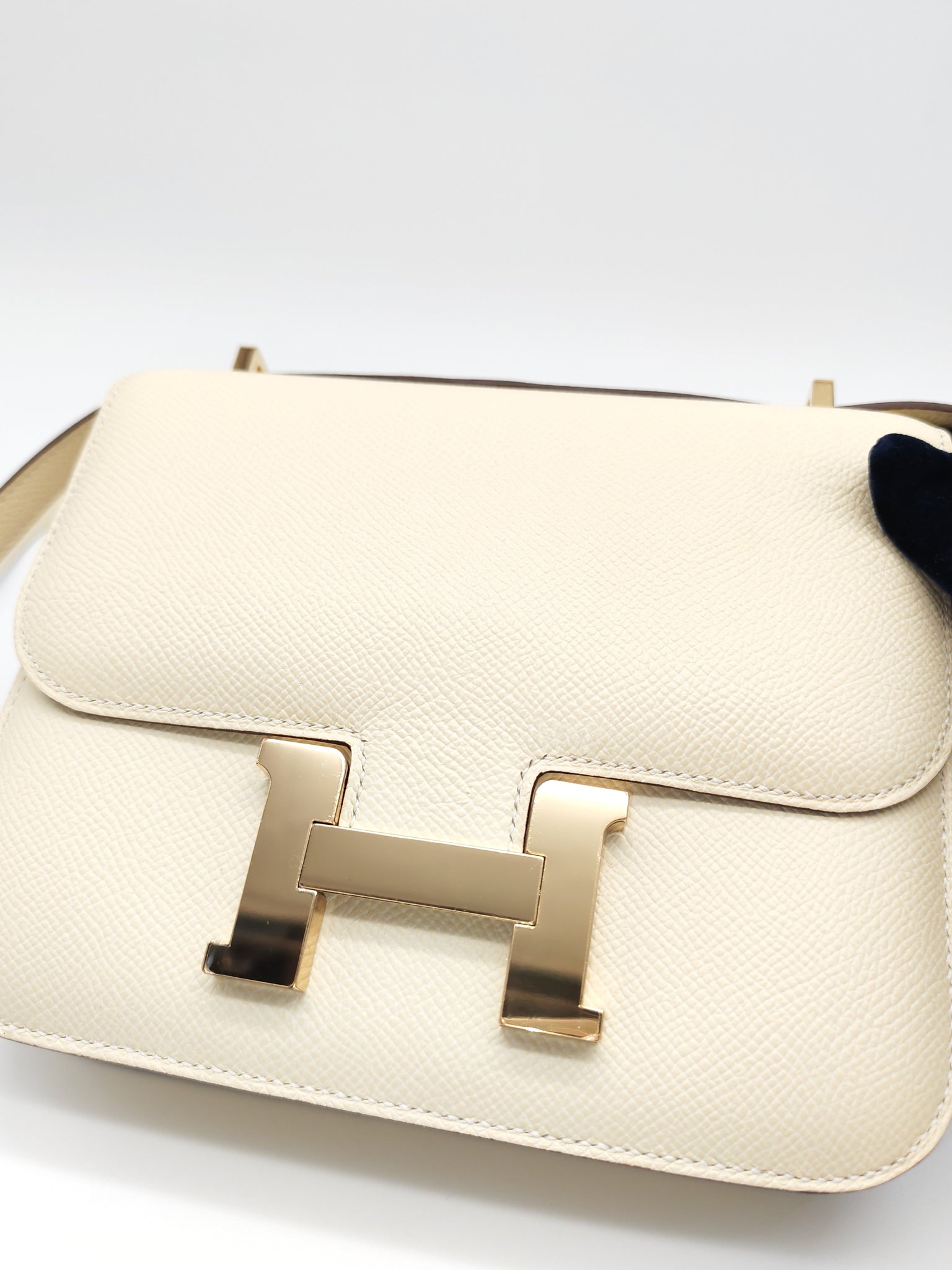 Constance 18 Nata Epsom Leather in Permabrass Hardware Stamp B(2023) | Purse Maison Luxury Bags Shop