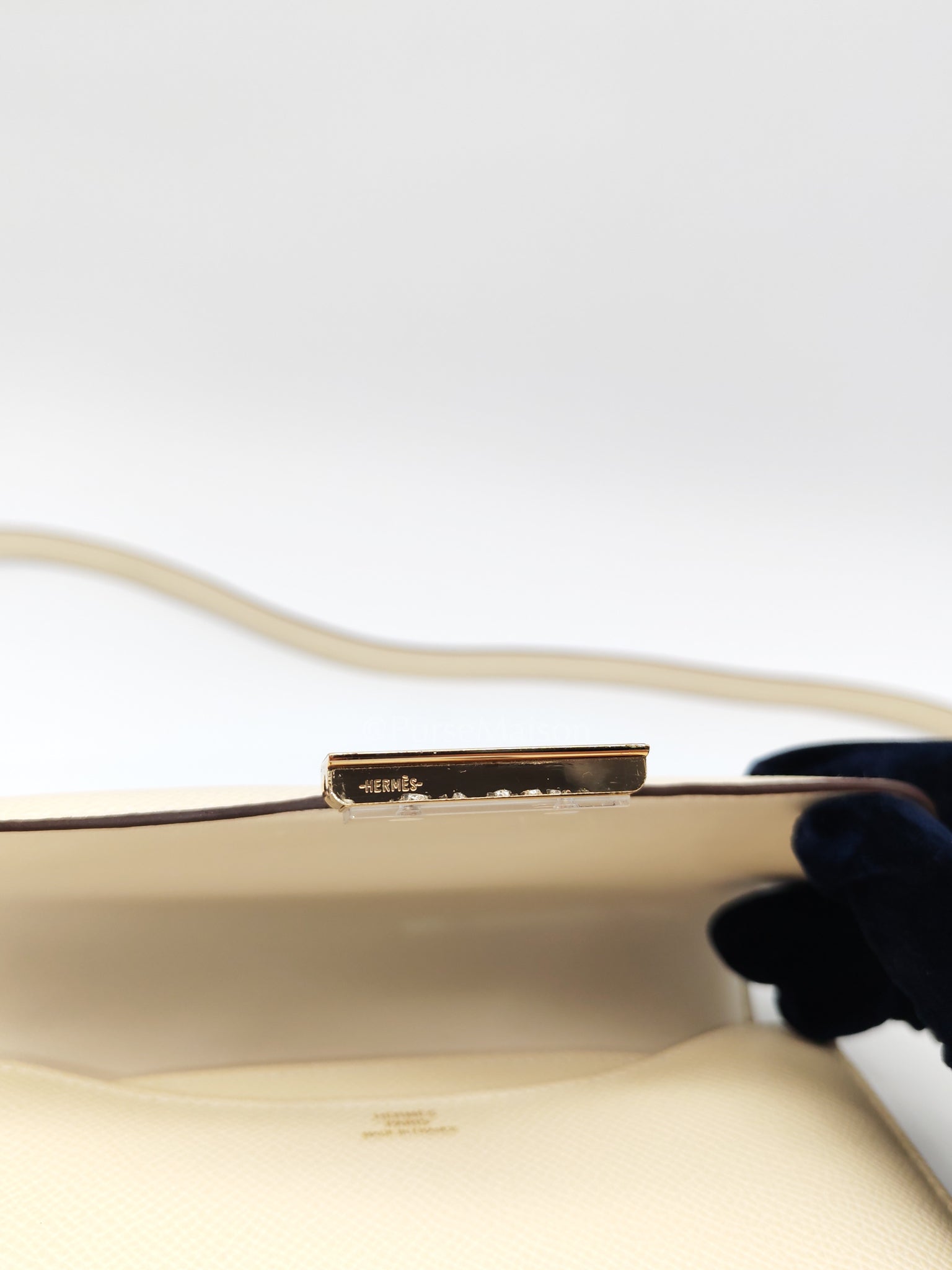 Constance 18 Nata Epsom Leather in Permabrass Hardware Stamp B(2023) | Purse Maison Luxury Bags Shop