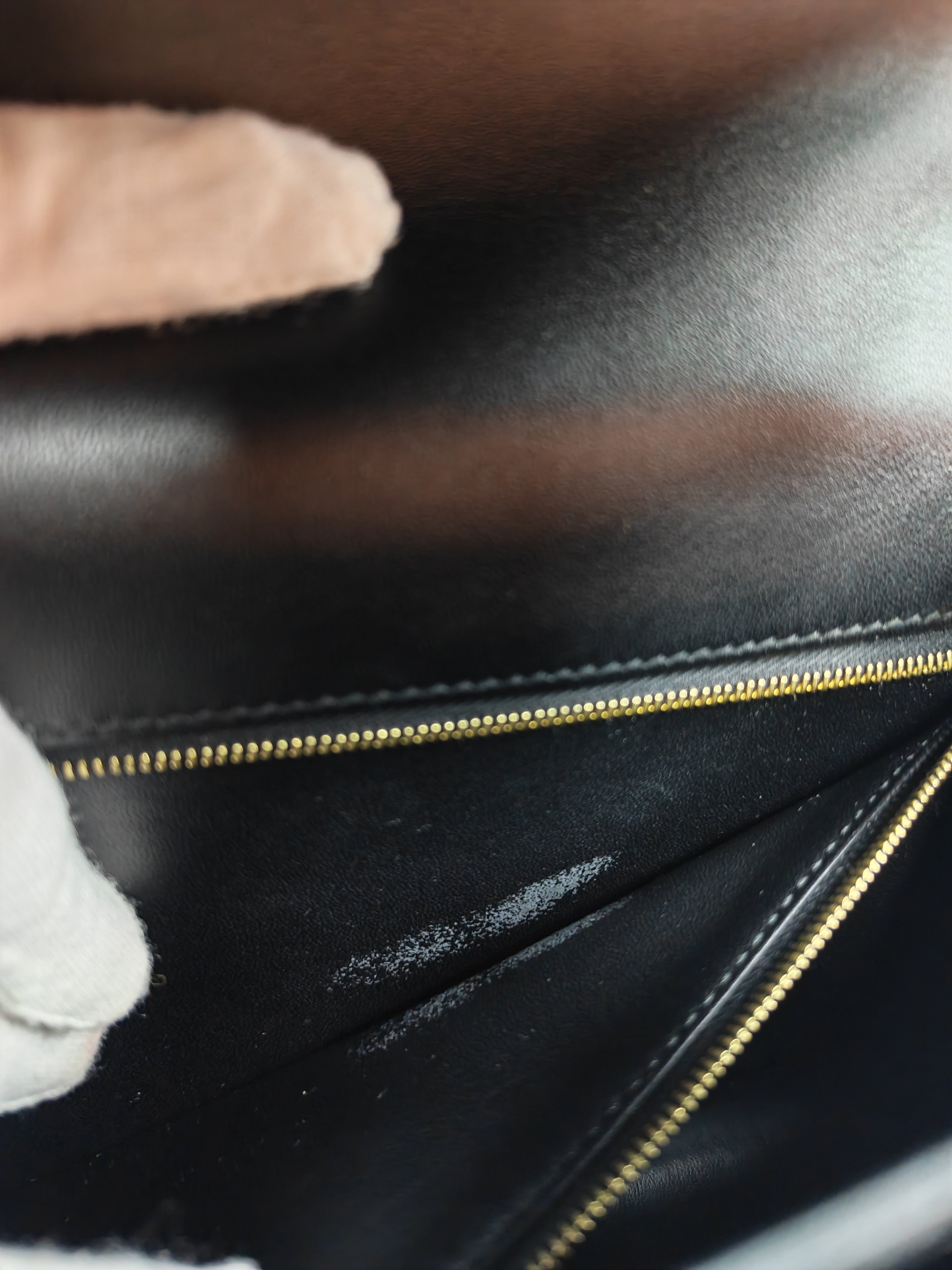 Constance 24 in Black Epsom Leather and Gold Hardware Stamp Y (2020) | Purse Maison Luxury Bags Shop
