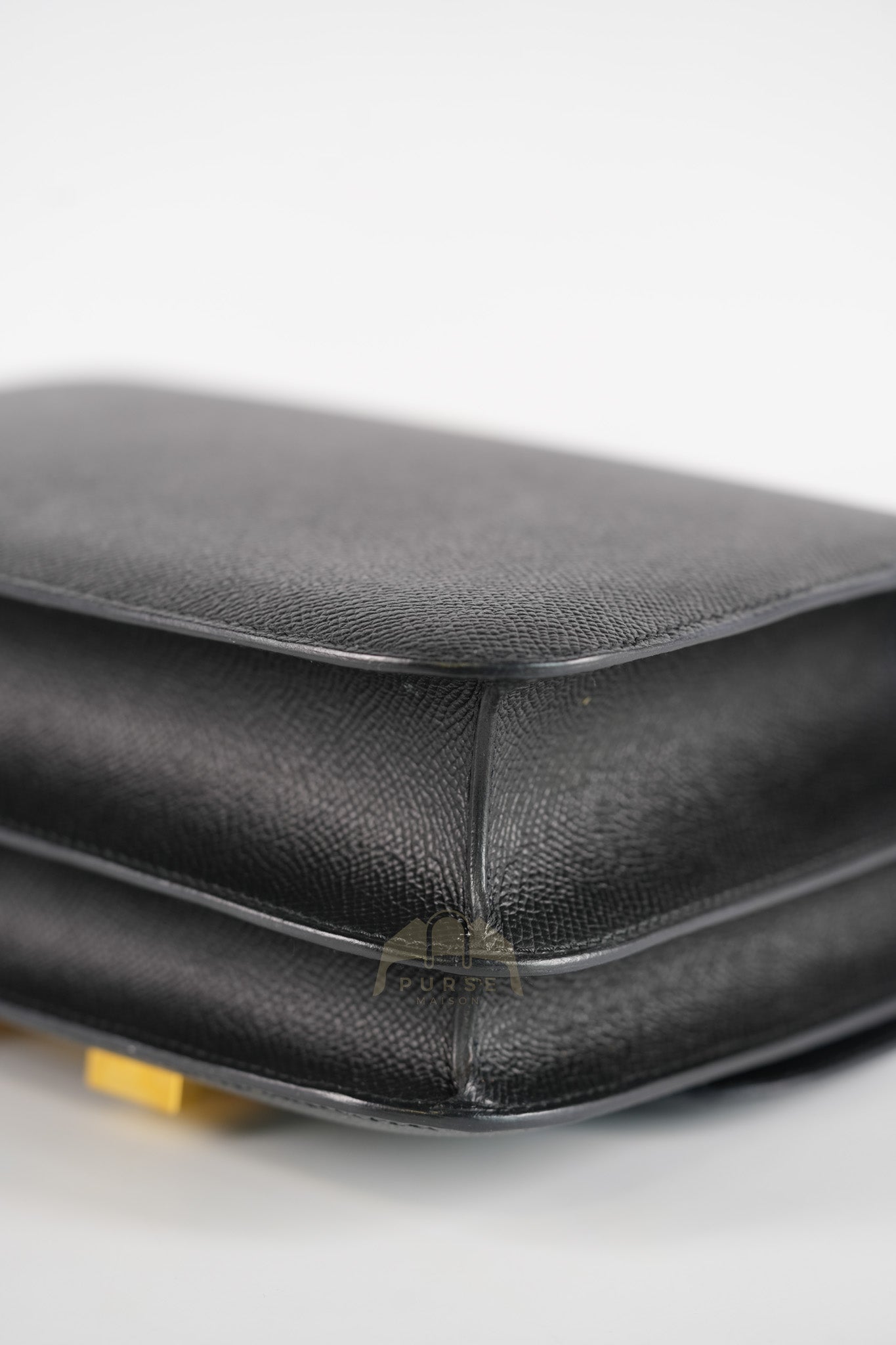 Constance 24 in Black Epsom Leather & Gold Hardware Stamp Z (2021) | Purse Maison Luxury Bags Shop