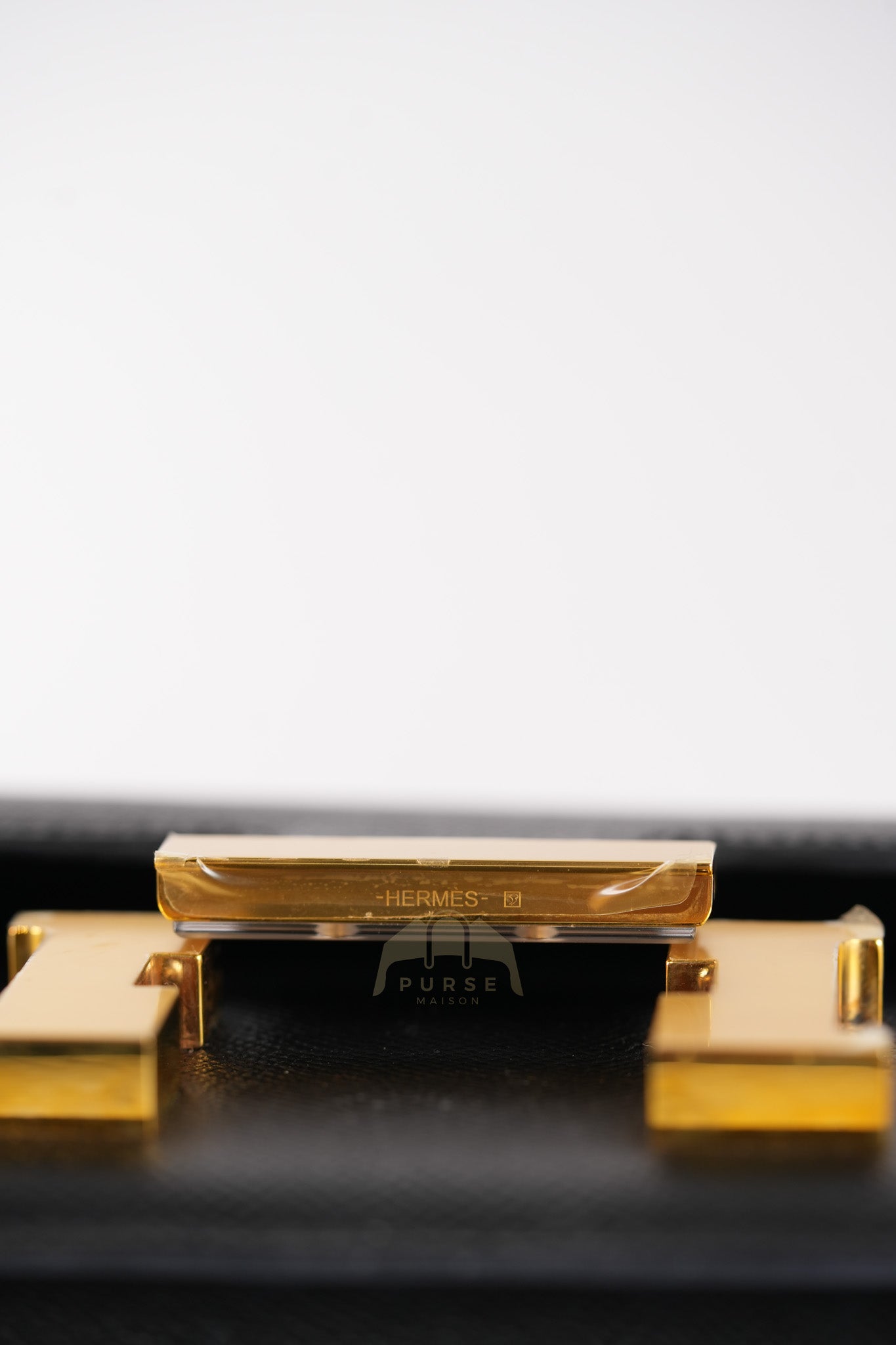 Constance 24 in Black Epsom Leather & Gold Hardware Stamp Z (2021) | Purse Maison Luxury Bags Shop
