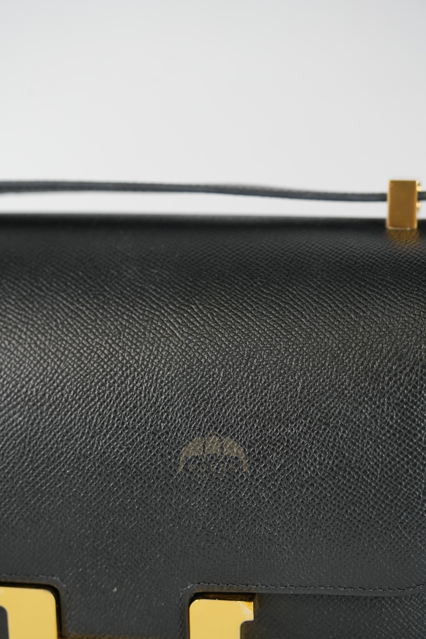 Constance 24 in Black Epsom Leather & Gold Hardware Stamp Z (2021) | Purse Maison Luxury Bags Shop