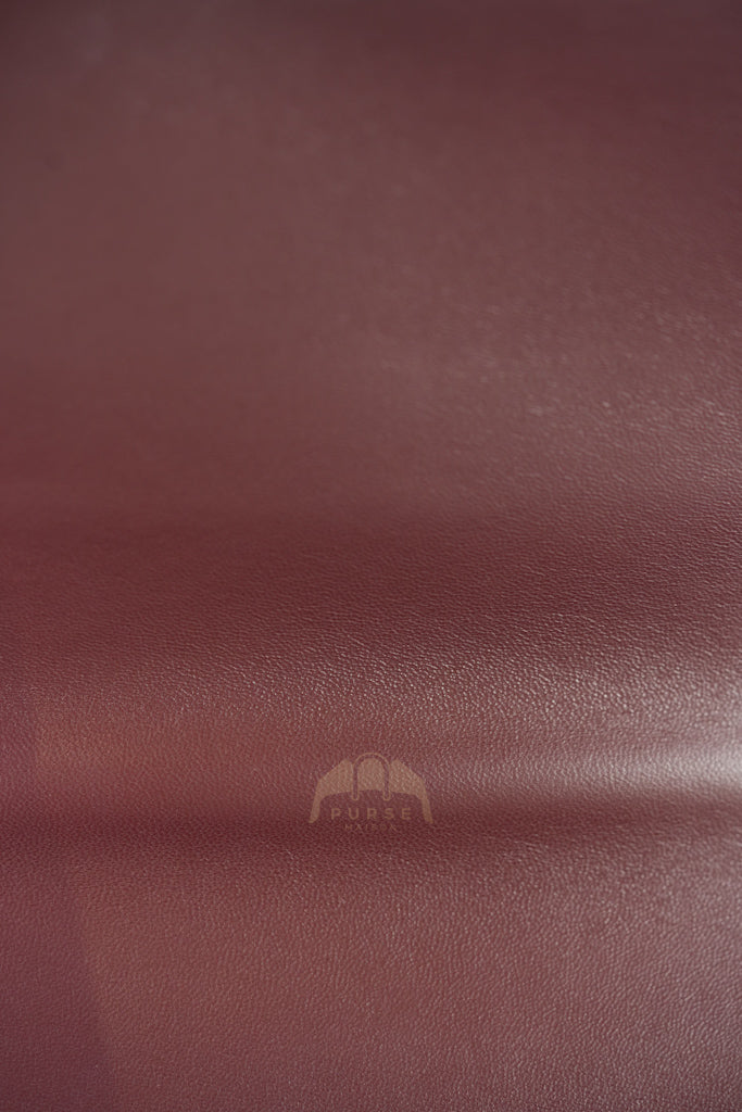 Constance 24 in Bordeaux Evercolor Leather Gold Hardware Stamp A(2017) | Purse Maison Luxury Bags Shop