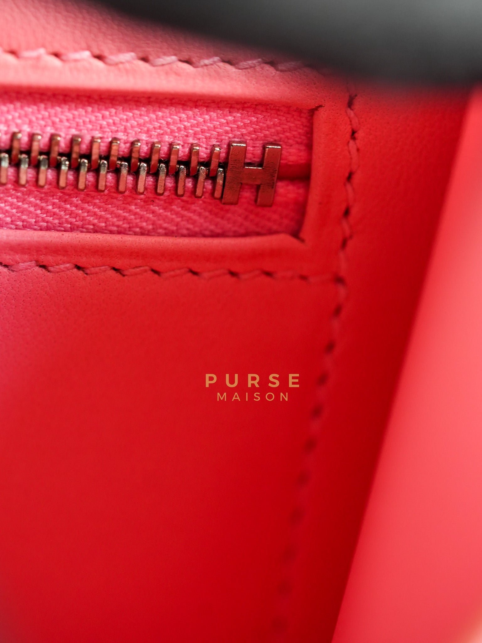 Constance 24 in Rose Confetti Epsom Leather Palladium Hardware Stamp Y (2020) | Purse Maison Luxury Bags Shop