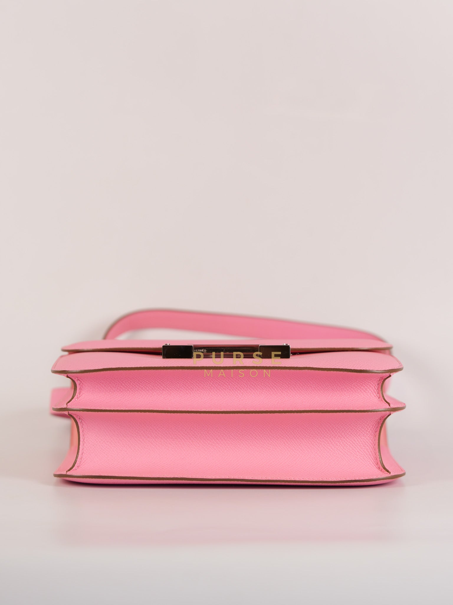 Constance 24 in Rose Confetti Epsom Leather Palladium Hardware Stamp Y (2020) | Purse Maison Luxury Bags Shop