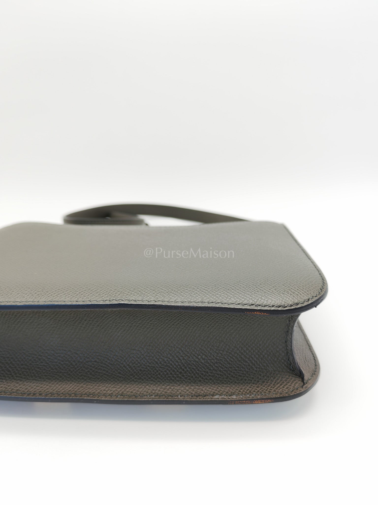 Constance 24 in Vert De Gris Epsom Leather Gold Hardware with Mirror Stamp U(2022) | Purse Maison Luxury Bags Shop