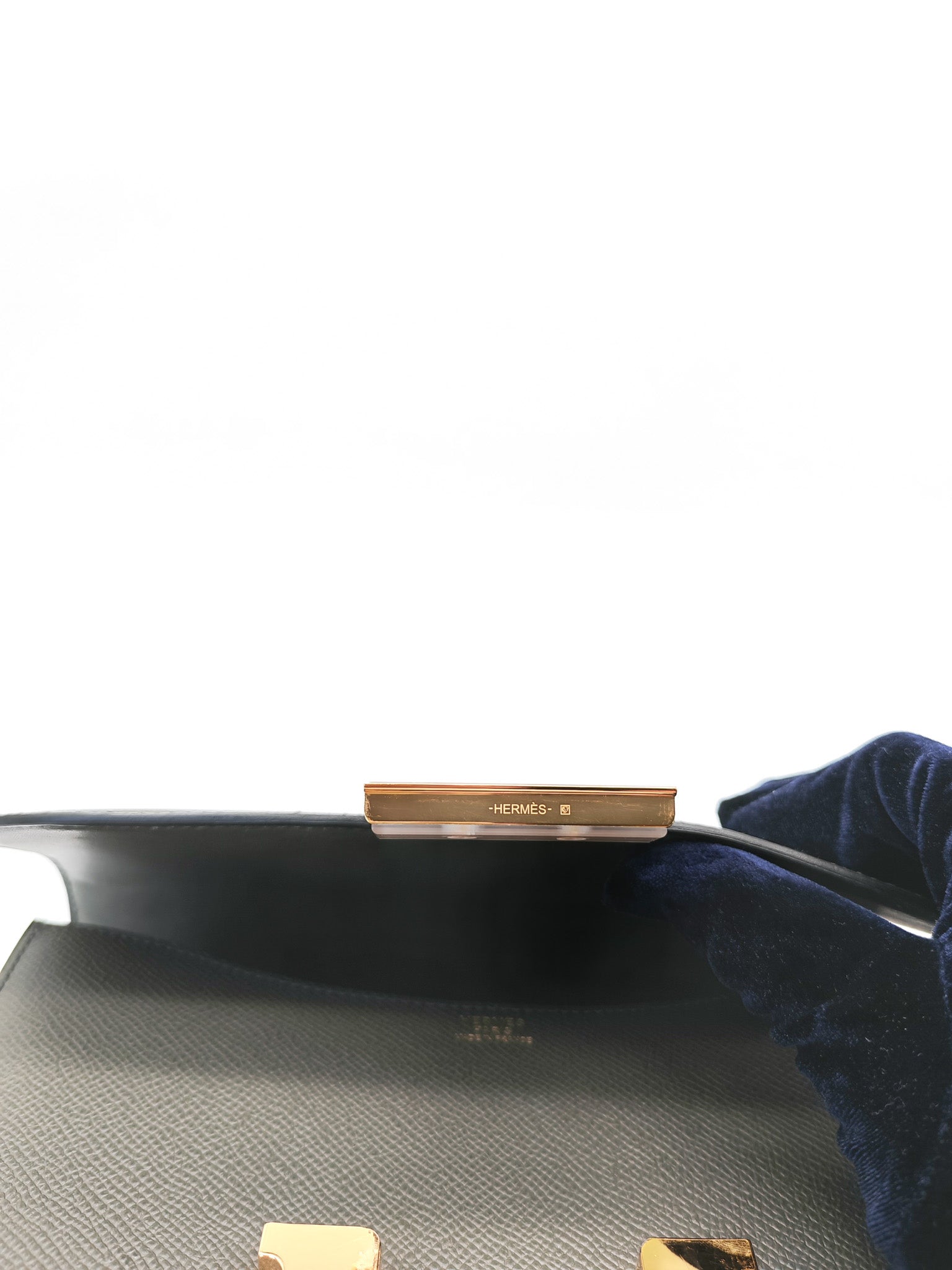 Constance 24 in Vert De Gris Epsom Leather Gold Hardware with Mirror Stamp U(2022) | Purse Maison Luxury Bags Shop