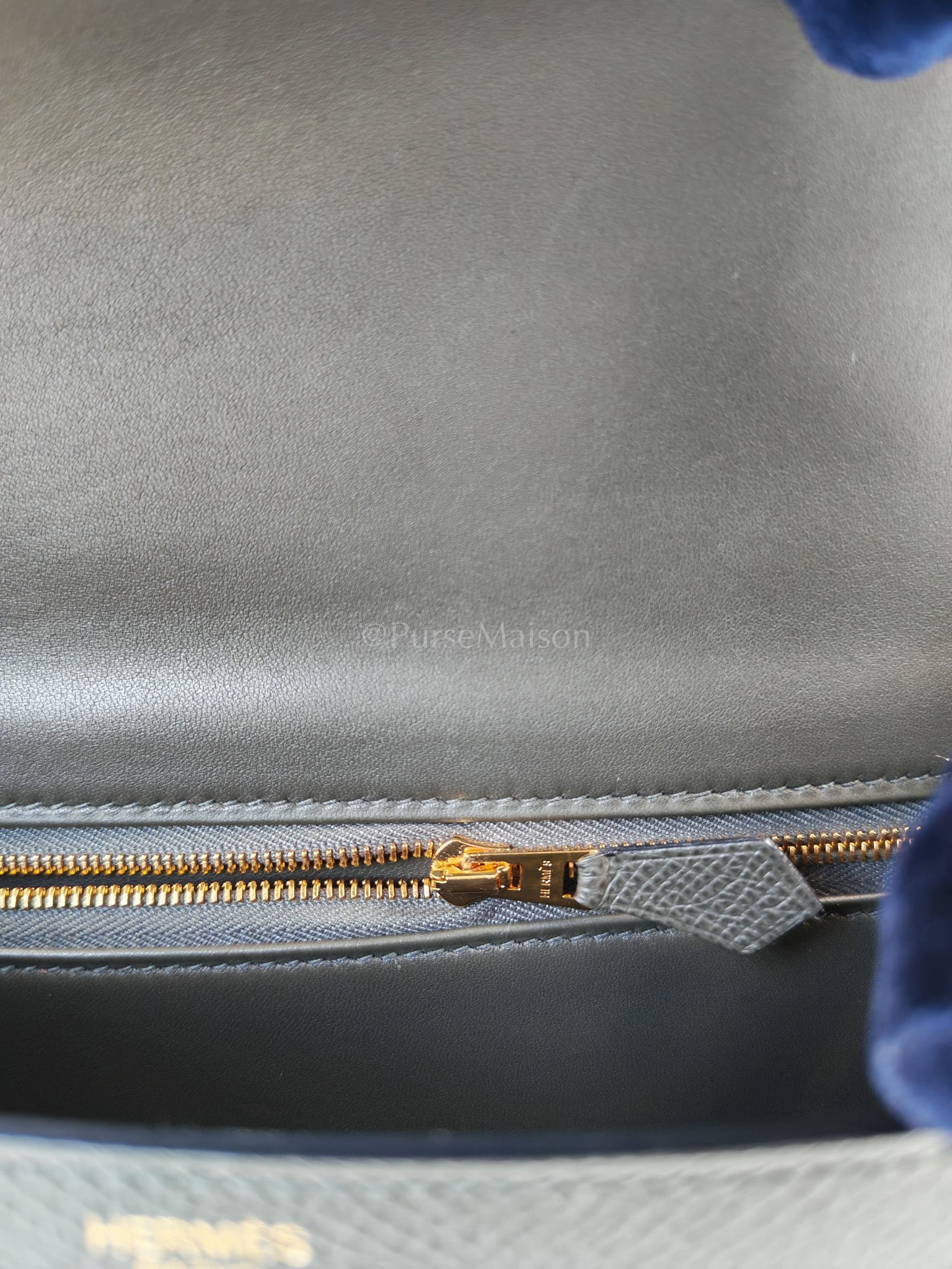 Constance 24 in Vert De Gris Epsom Leather Gold Hardware with Mirror Stamp U(2022) | Purse Maison Luxury Bags Shop