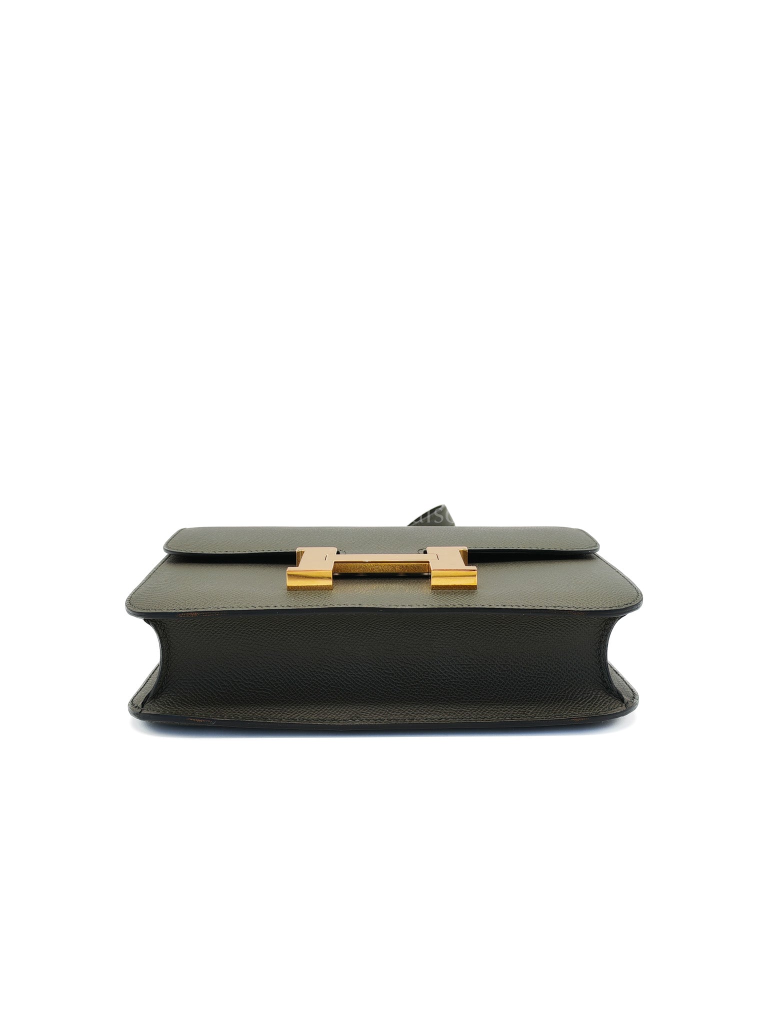 Constance 24 in Vert De Gris Epsom Leather Gold Hardware with Mirror Stamp U(2022) | Purse Maison Luxury Bags Shop