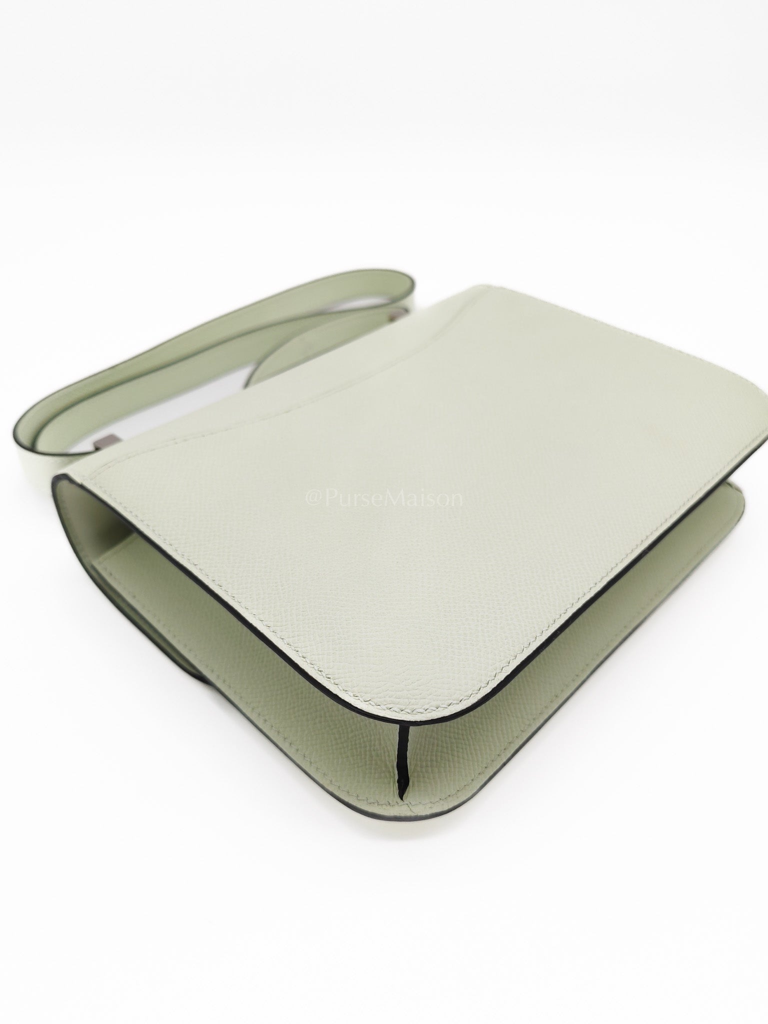Constance 24 in Vert Fizz Epsom Leather Palladium Hardware Stamp B(2023) | Purse Maison Luxury Bags Shop