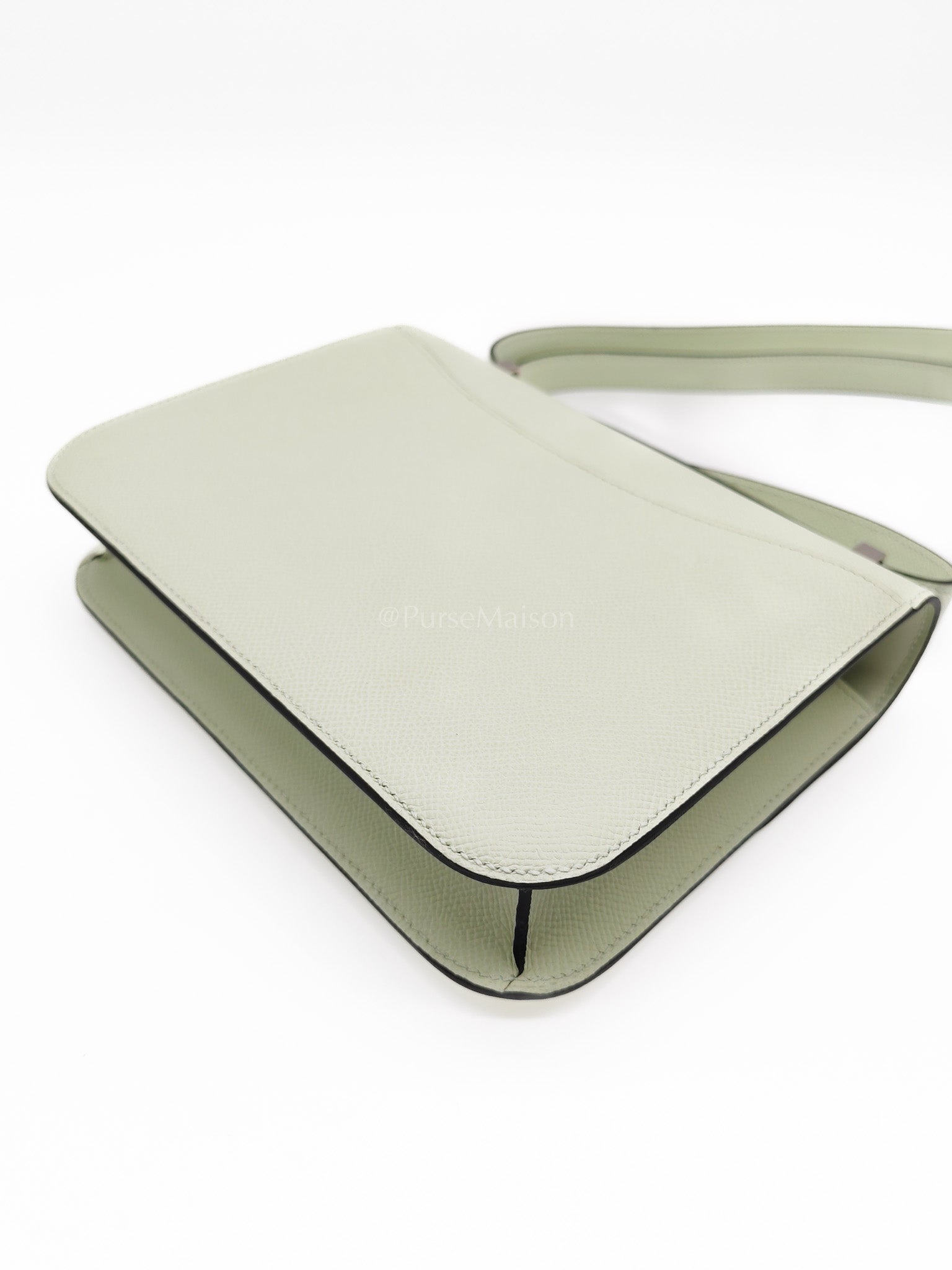 Constance 24 in Vert Fizz Epsom Leather Palladium Hardware Stamp B(2023) | Purse Maison Luxury Bags Shop