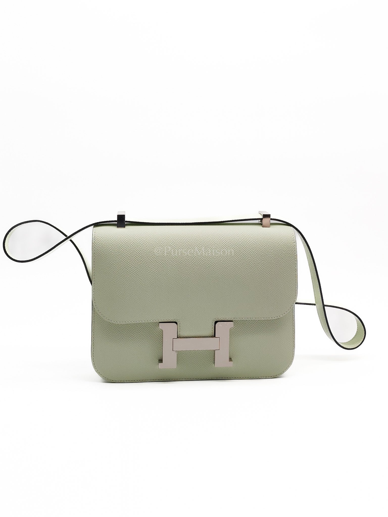 Constance 24 in Vert Fizz Epsom Leather Palladium Hardware Stamp B(2023) | Purse Maison Luxury Bags Shop