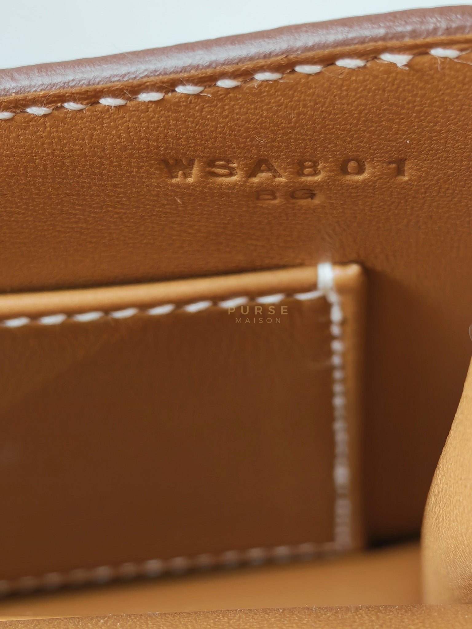 Constance Elan Gold Epsom Leather Gold Hardware Stamp W(2024) | Purse Maison Luxury Bags Shop