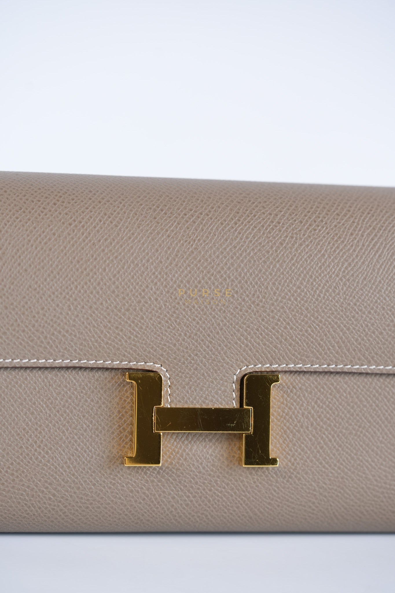 Constance To Go Etoupe Epsom Leather Gold Hardware Stamp B(2023) | Purse Maison Luxury Bags Shop